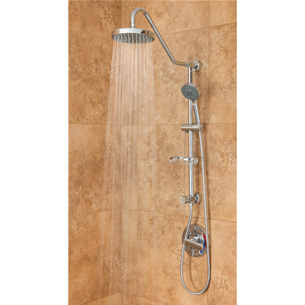 PULSE Showerspas Kauai II ShowerSpa Chrome Shower System