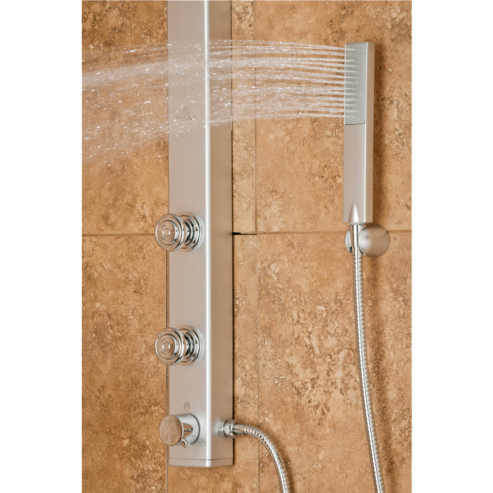 PULSE Showerspas Splash ShowerSpa Silver ABS Shower System