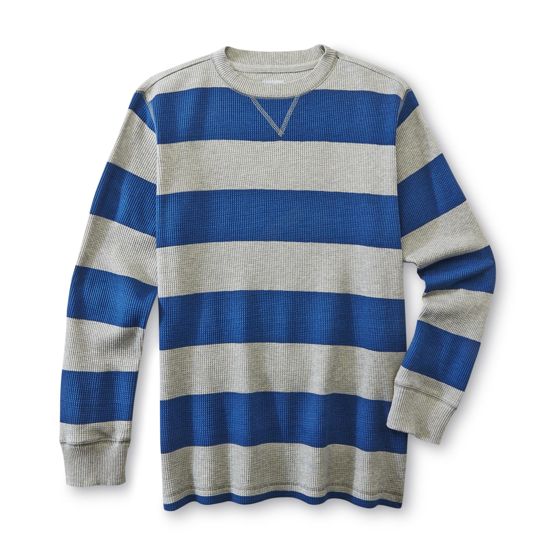 Canyon River Blues Boy's Long-Sleeve Thermal T-Shirt - Striped