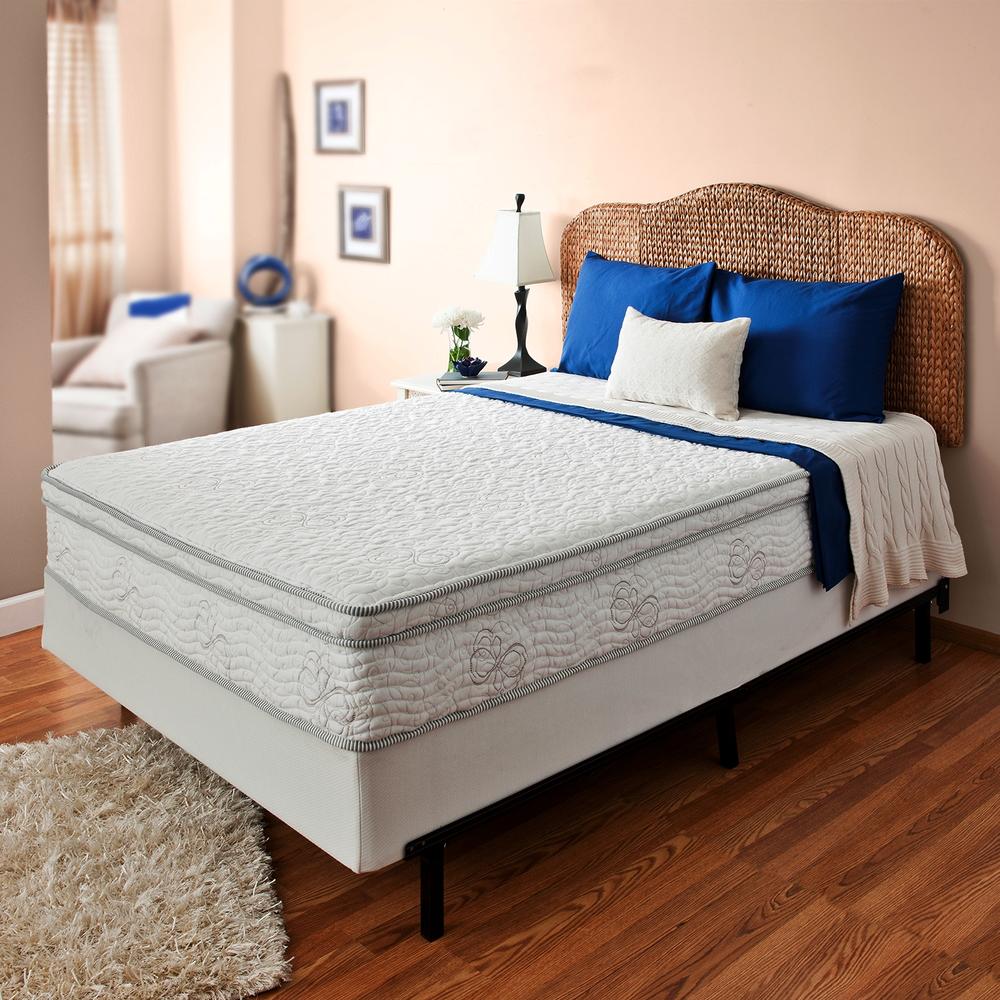 Night Therapy 11" MyGel® iCoil® Euro Box Top Hybrid Mattress & BiFold