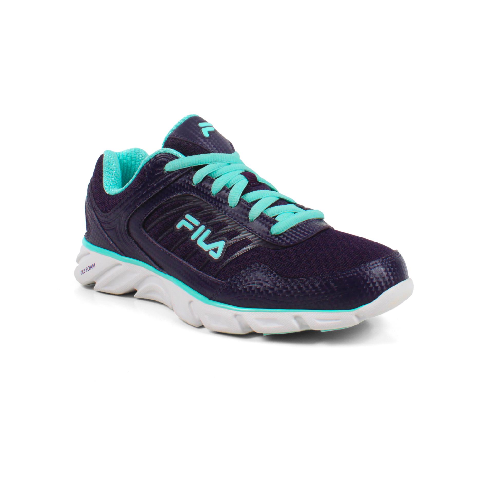 Fila Women's Memory Fresh 2 Black/Turquoise Athletic Shoe