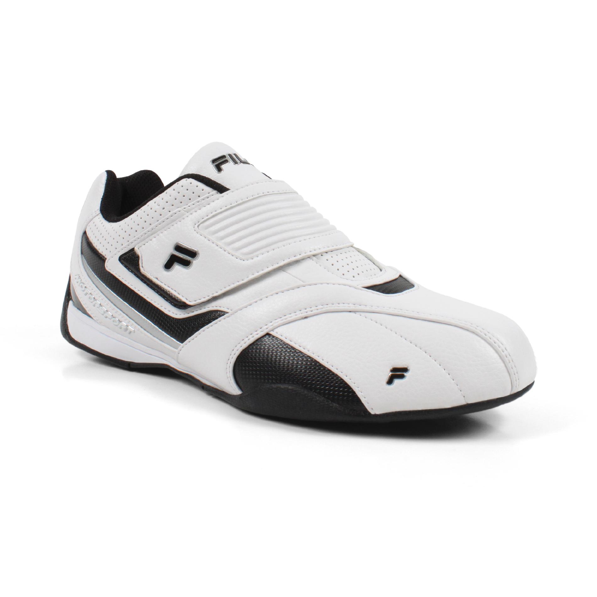 Fila Men's Mach 6 White/Black Athletic Shoe