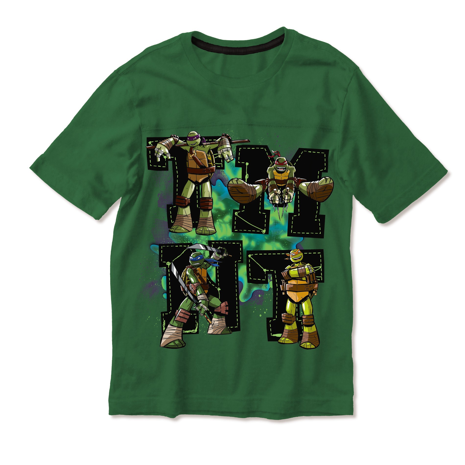 Nickelodeon Boy's Graphic T-Shirt - Teenage Mutant Ninja Turtles