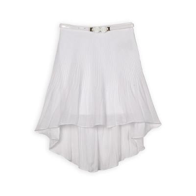 Amy's Closet Girl's Belted Woven Skirt