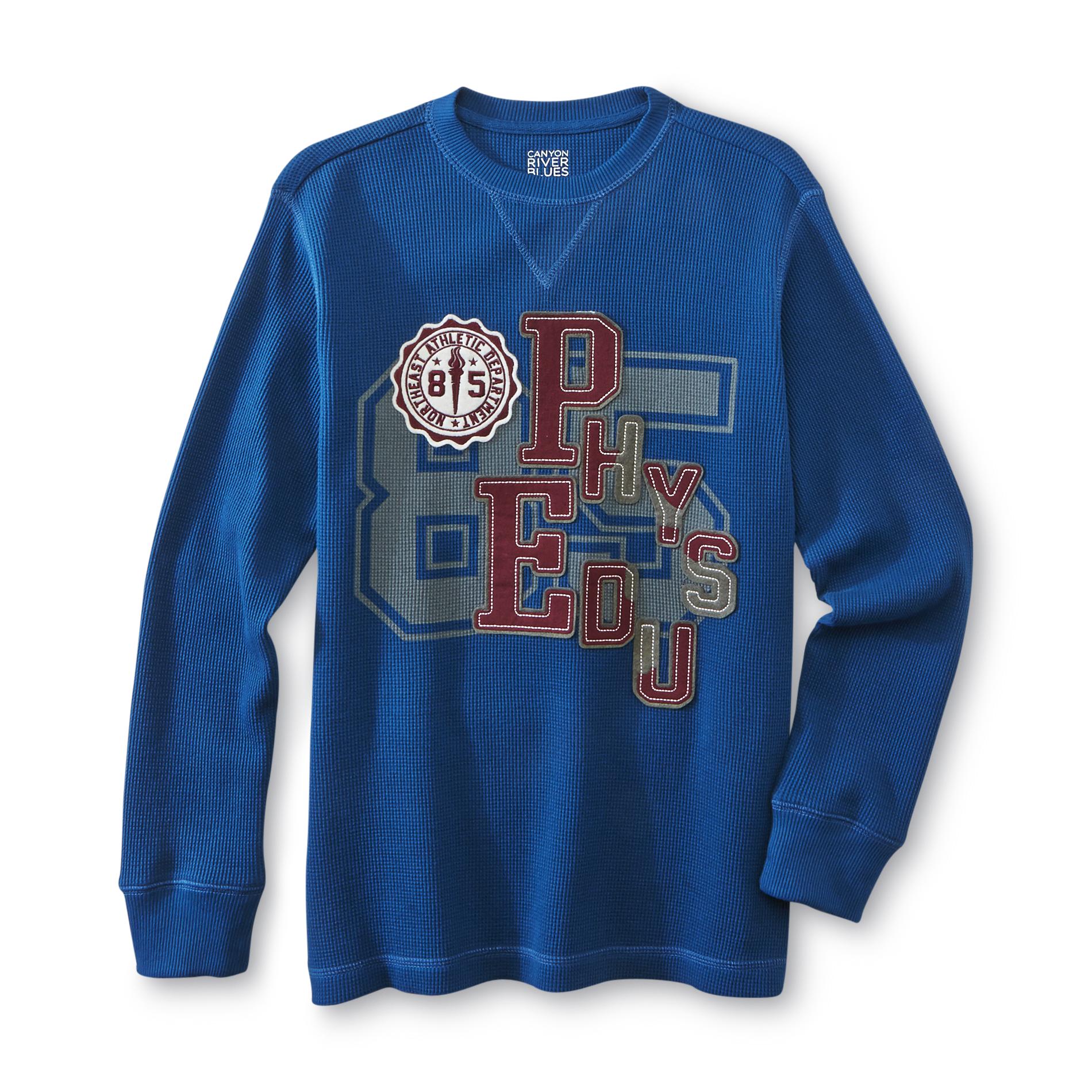 Canyon River Blues Boy's Long-Sleeve Thermal T-Shirt - Athletic Dept.