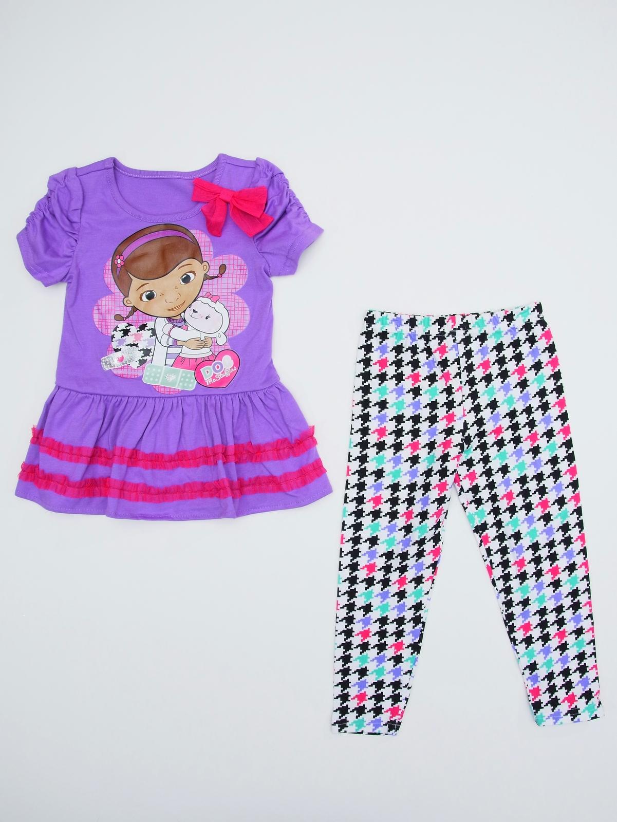 Disney Toddler Girl's Tunic Top & Leggings - Doc McStuffins