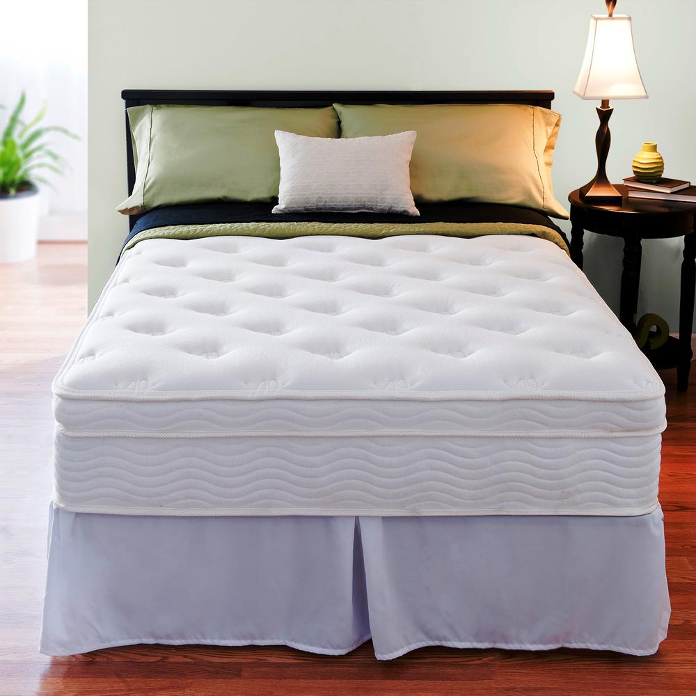 Night Therapy 13 Inch Spring Mattress Complete Set Queen