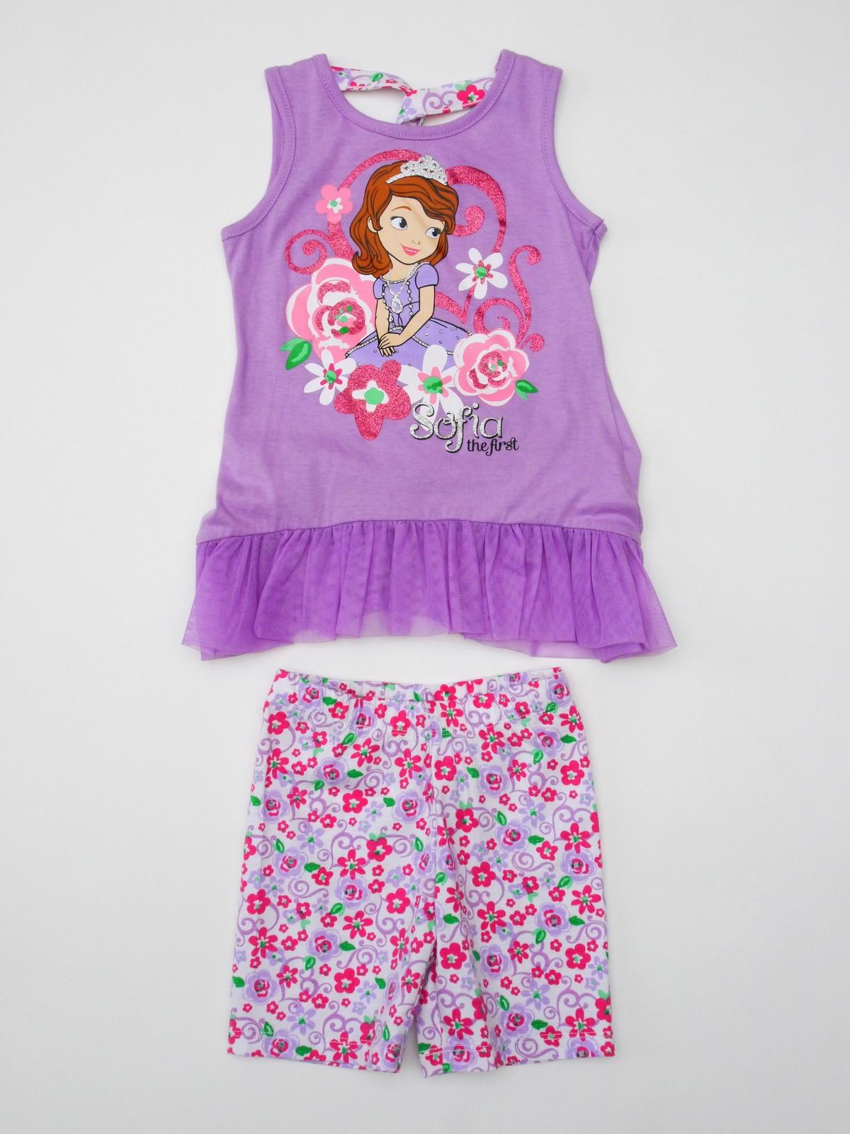 Disney Girl's Tank Top & Shorts - Sofia The First