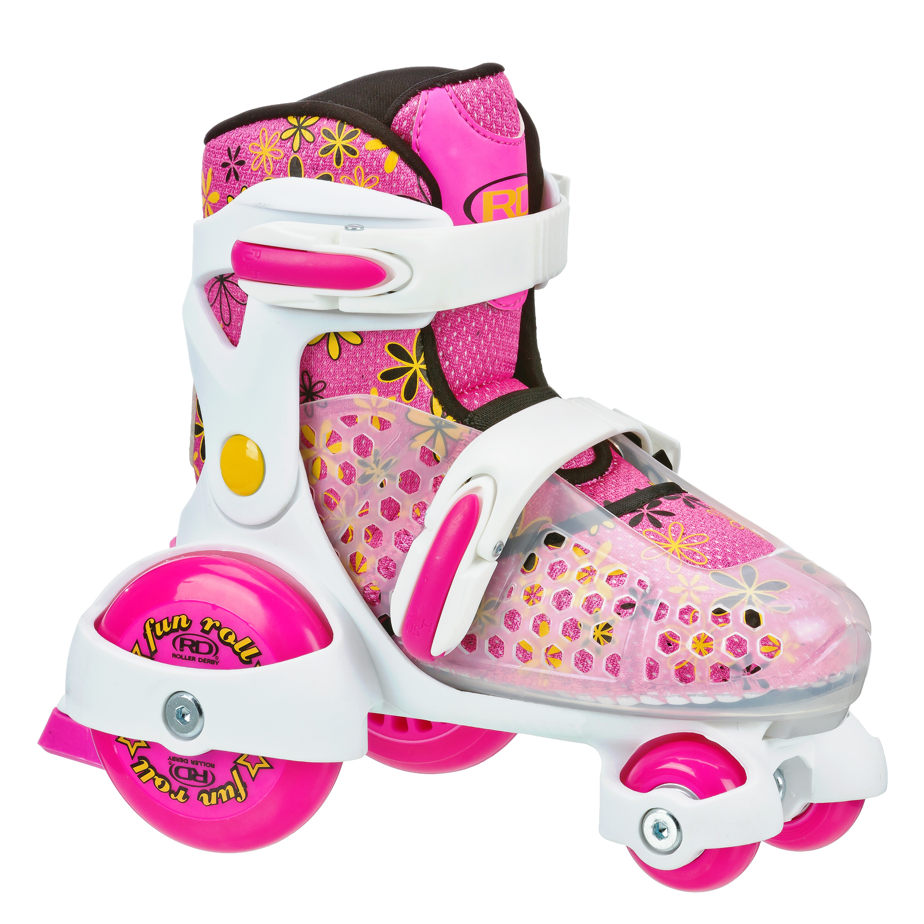 Roller Derby Fun Roll Girl's Jr Adjustable Roller Skate