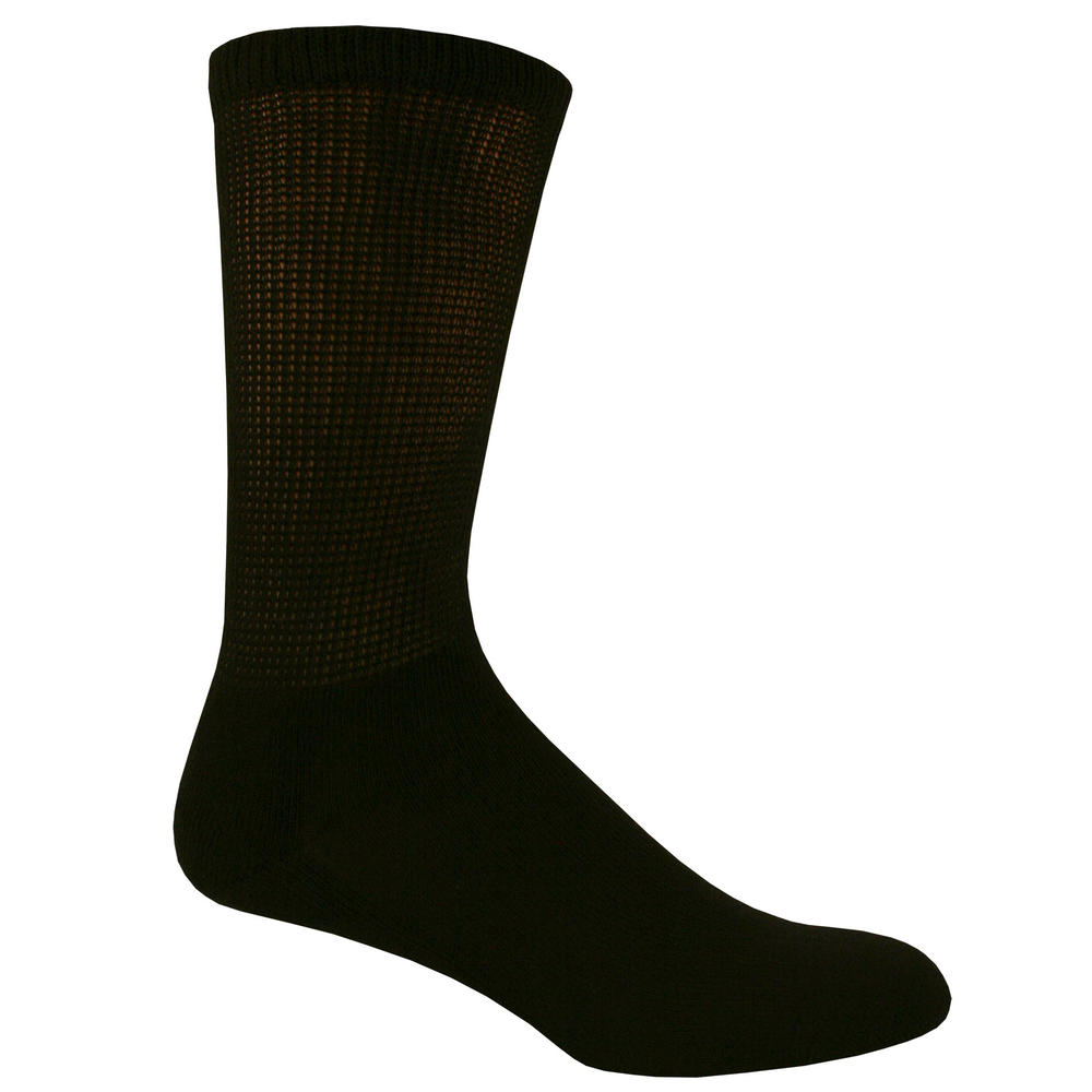 Dr. Scholl's Men's Big & Tall 2-Pair Non-Binding Comfort Crew Socks
