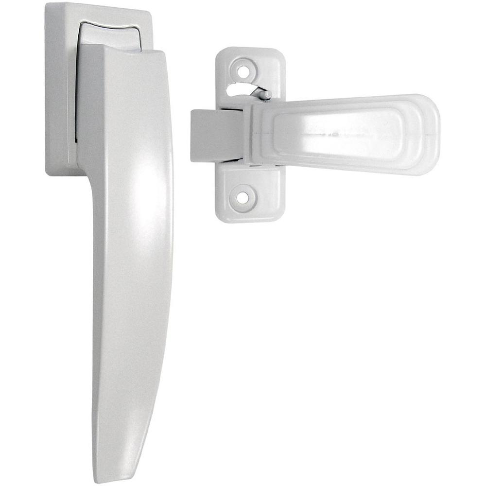 Ideal Security Inc. Pull Handle Set Painted White