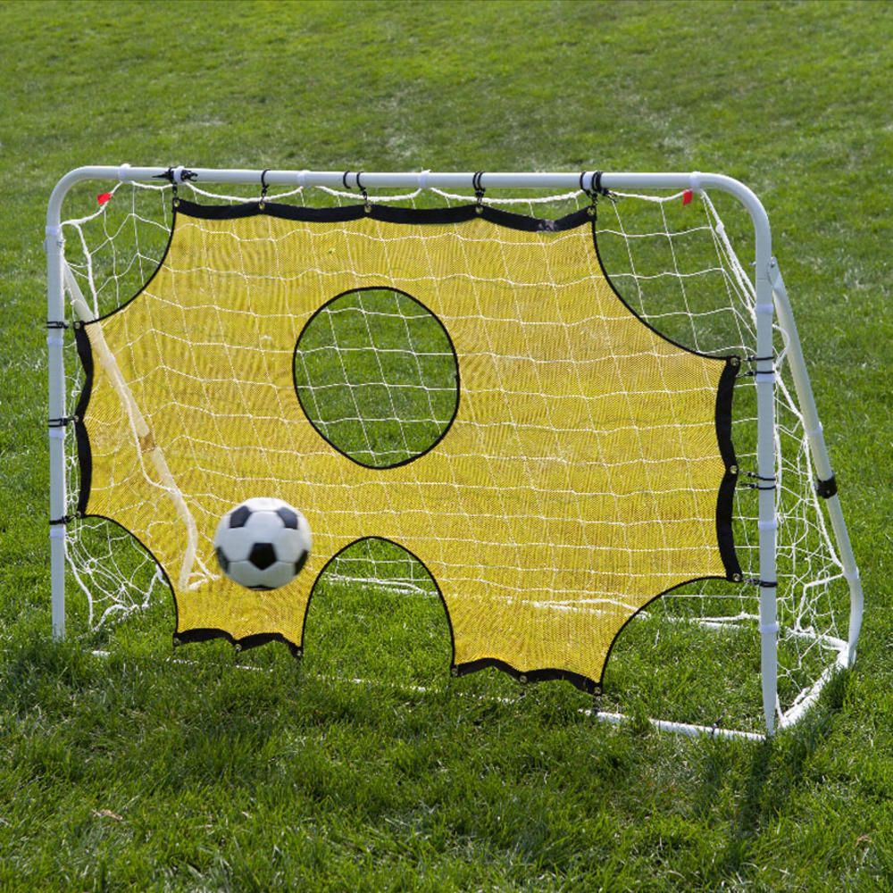 Lion Sports 3 in 1 Soccer Goal Net Trainer 6' x 4'