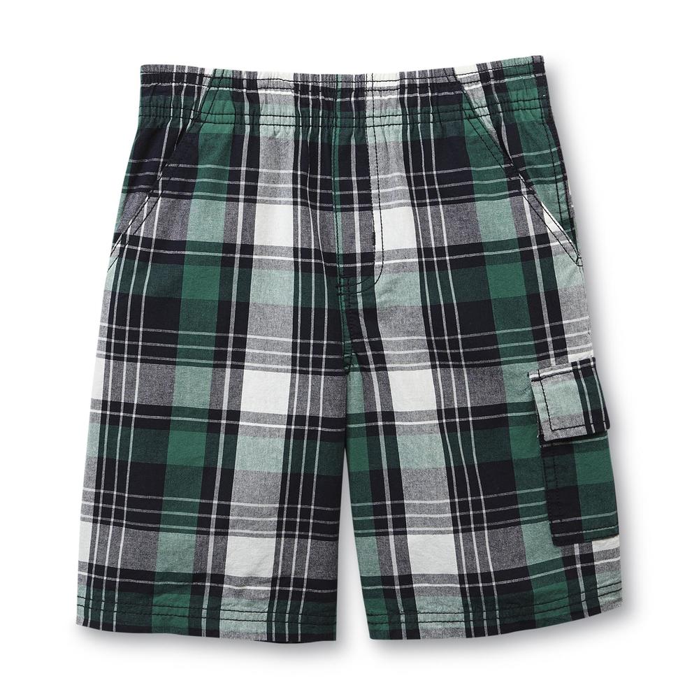 Toughskins Boy's Broadcloth Shorts - Plaid