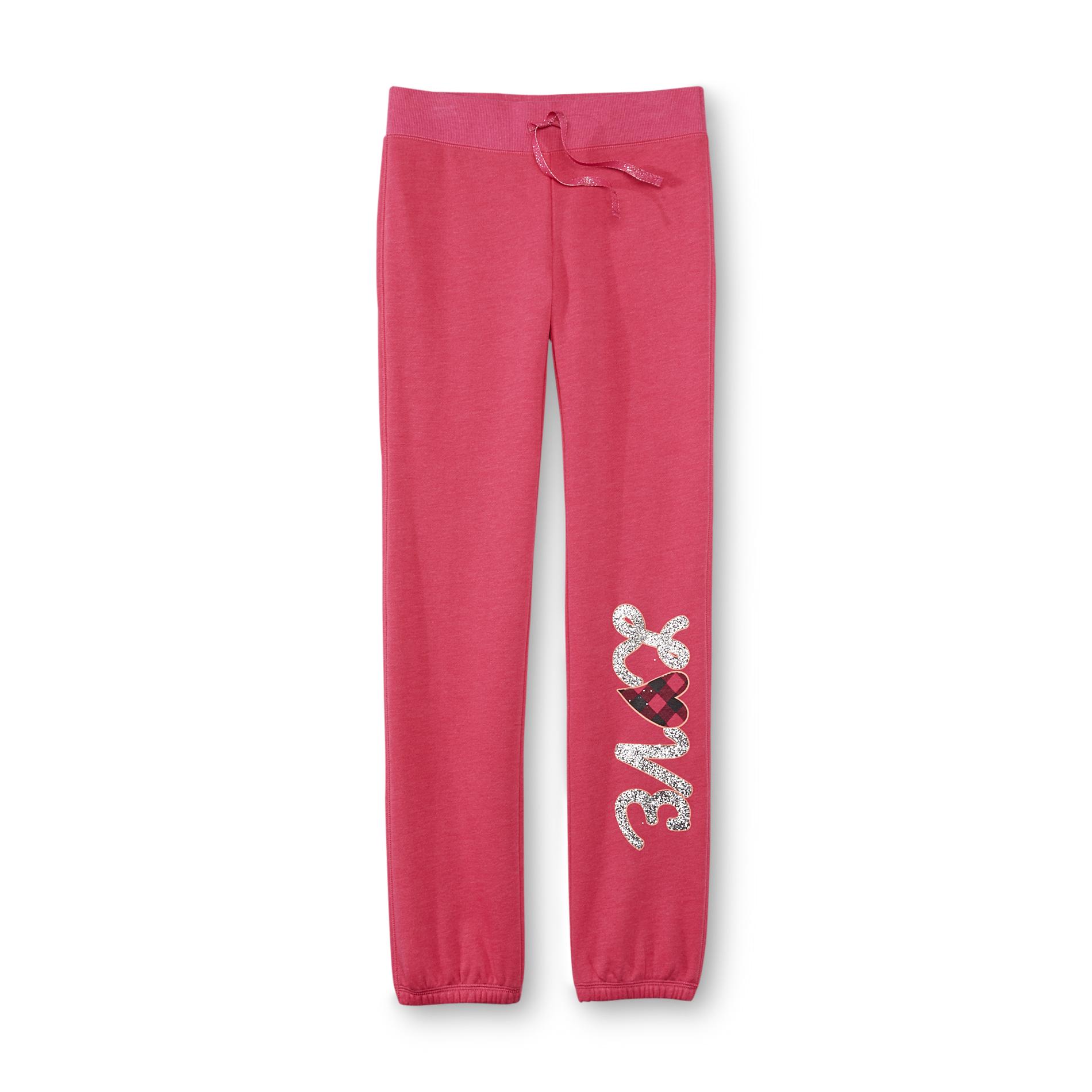 Canyon River Blues Girl's Embellished Sweatpants - Love