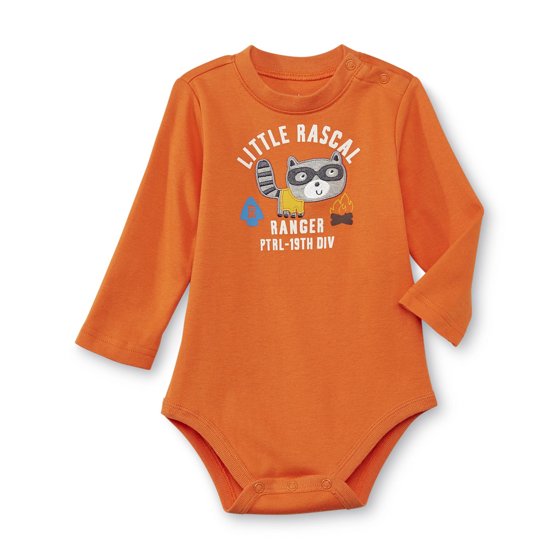 Little Wonders Newborn & Infant Boy's Graphic Long-Sleeve Bodysuit - Little Rascal