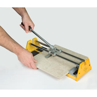 Qep 14 In Rip Ceramic Tile Cutter With 1 2 In Cutting Wheel