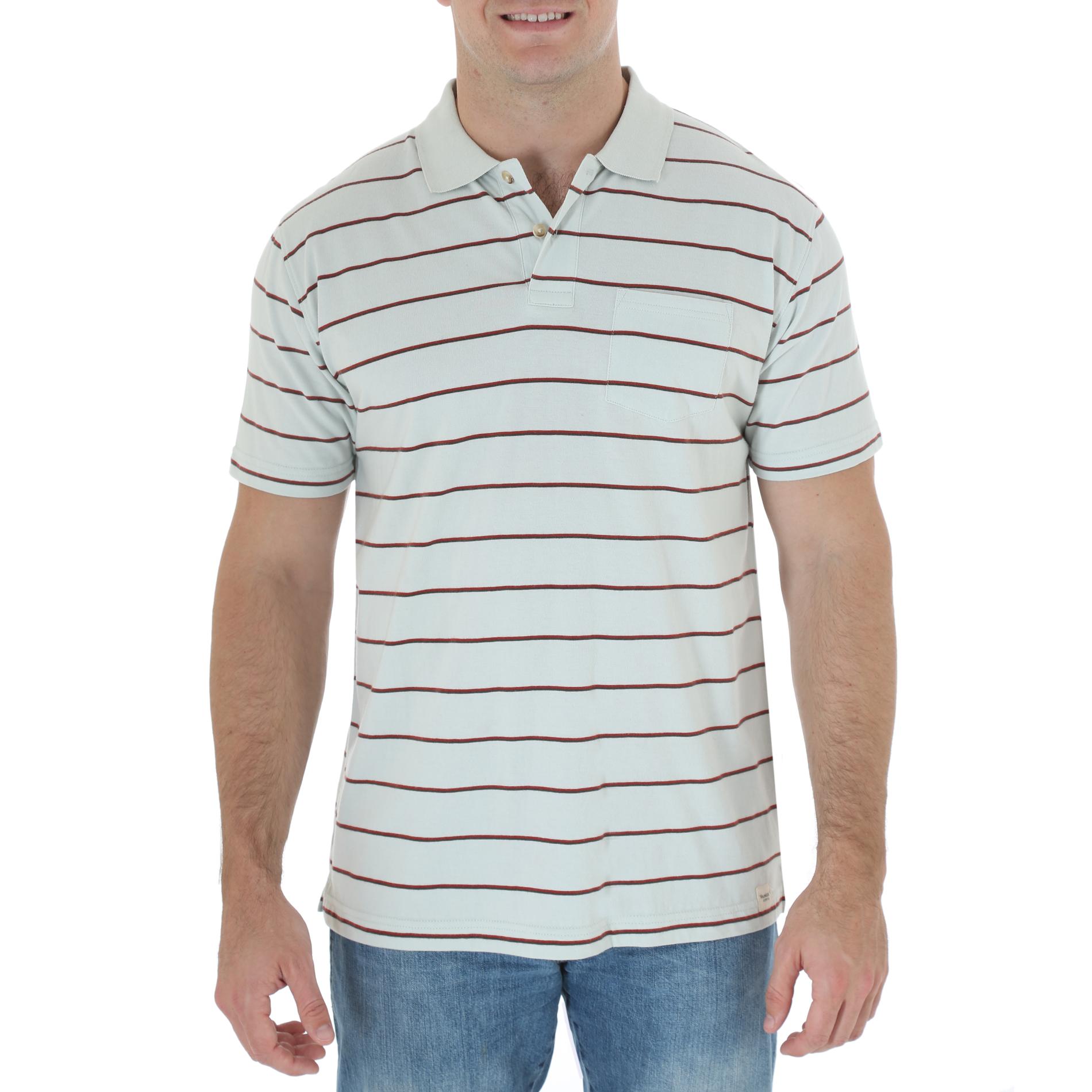 Wrangler Men's Polo Shirt - Striped