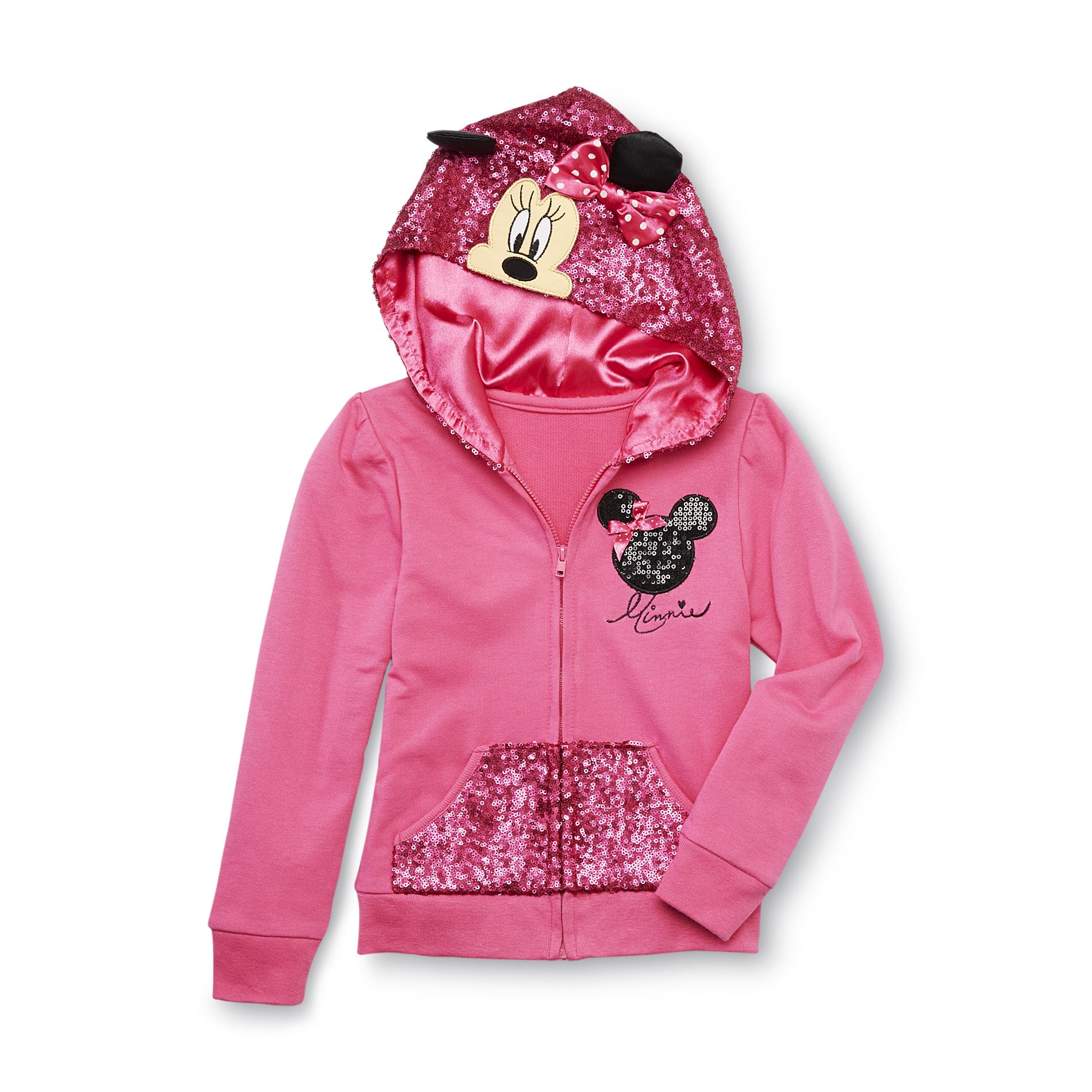 Disney Girl's Hoodie Jacket - Minnie Mouse