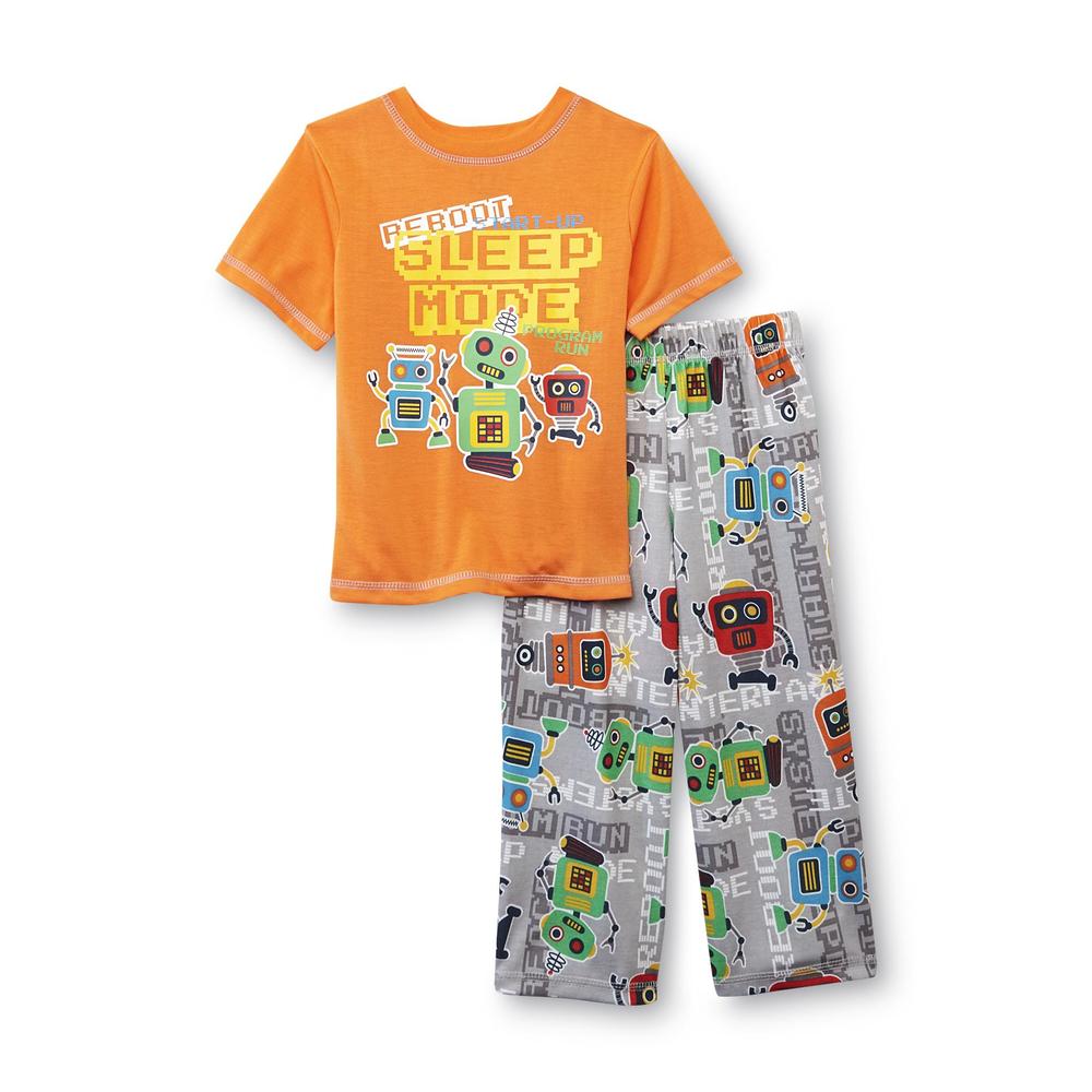 Joe Boxer Infant & Toddler Boy's Pajama Shirt & Pants - Robot