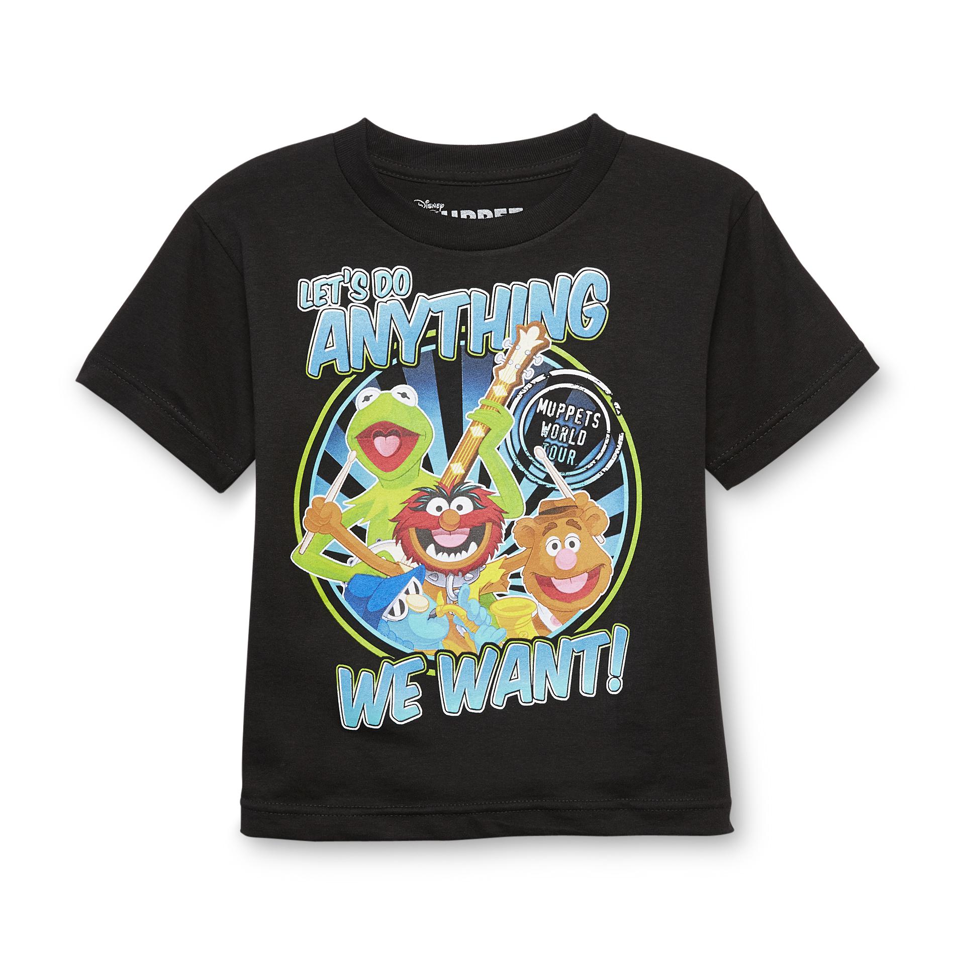Disney The Muppets Boy's Graphic T-Shirt - World Tour