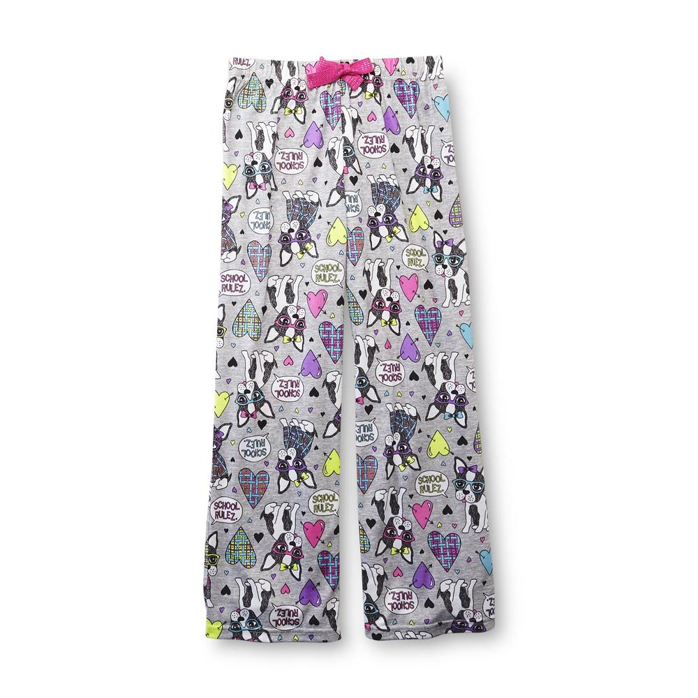 Joe Boxer Girl's Pajama Shirt & Pants - School Rulez