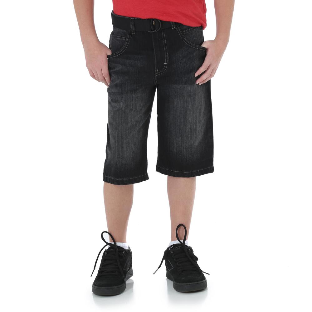 Wrangler Boy's Jean Shorts & Belt