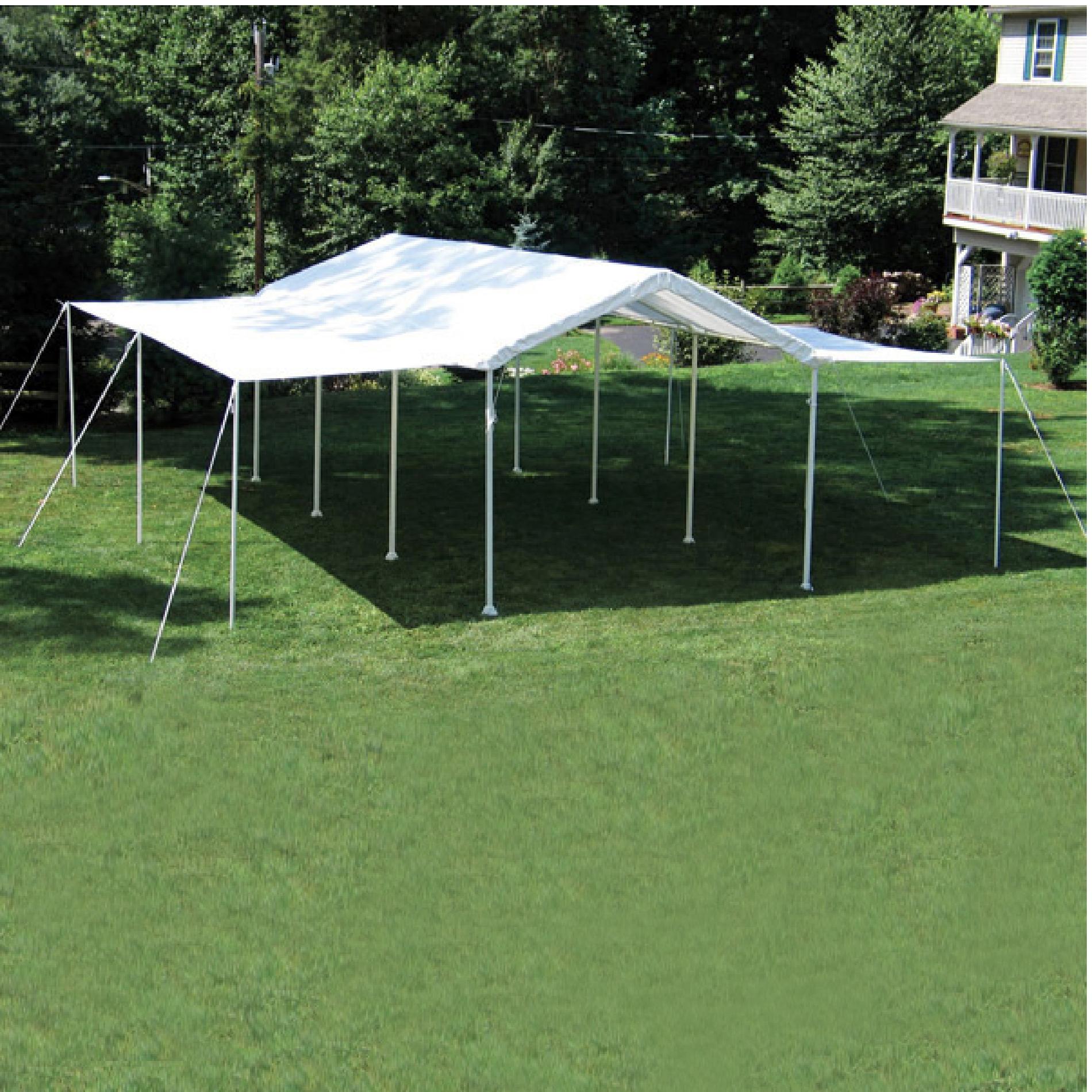 ShelterLogic 10' x 20' Canopy Extension Kit - White
