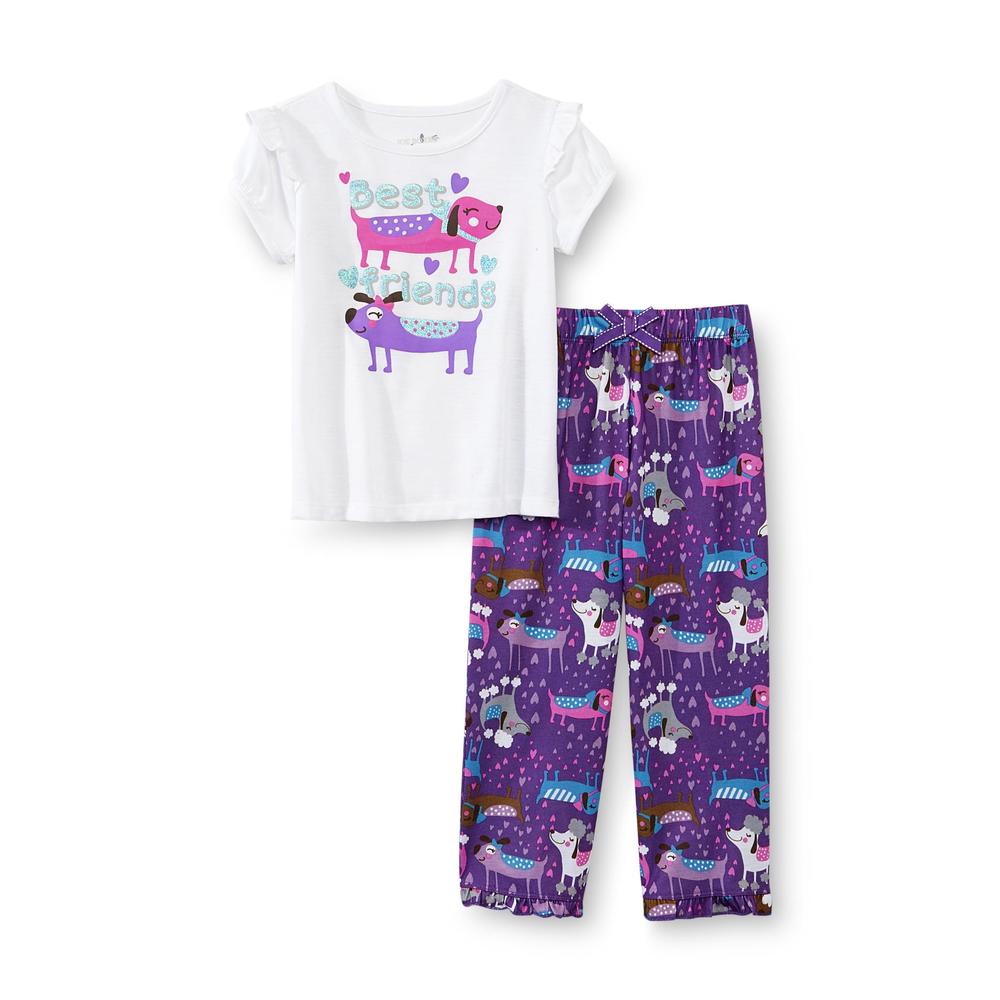 Joe Boxer Infant & Toddler Girl's Pajama Shirt & Pants - Dog