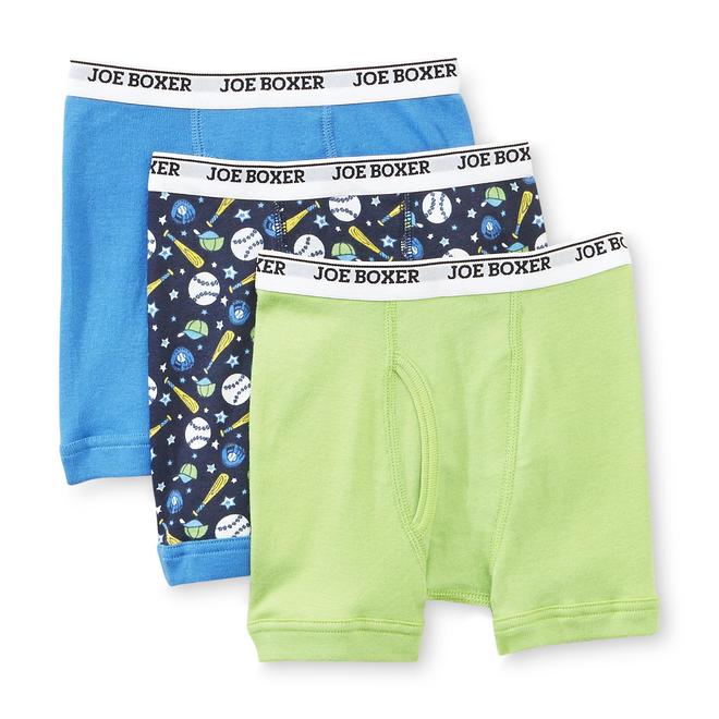 Joe Boxer Toddler Boy's 3Pairs Boxer Briefs Multi