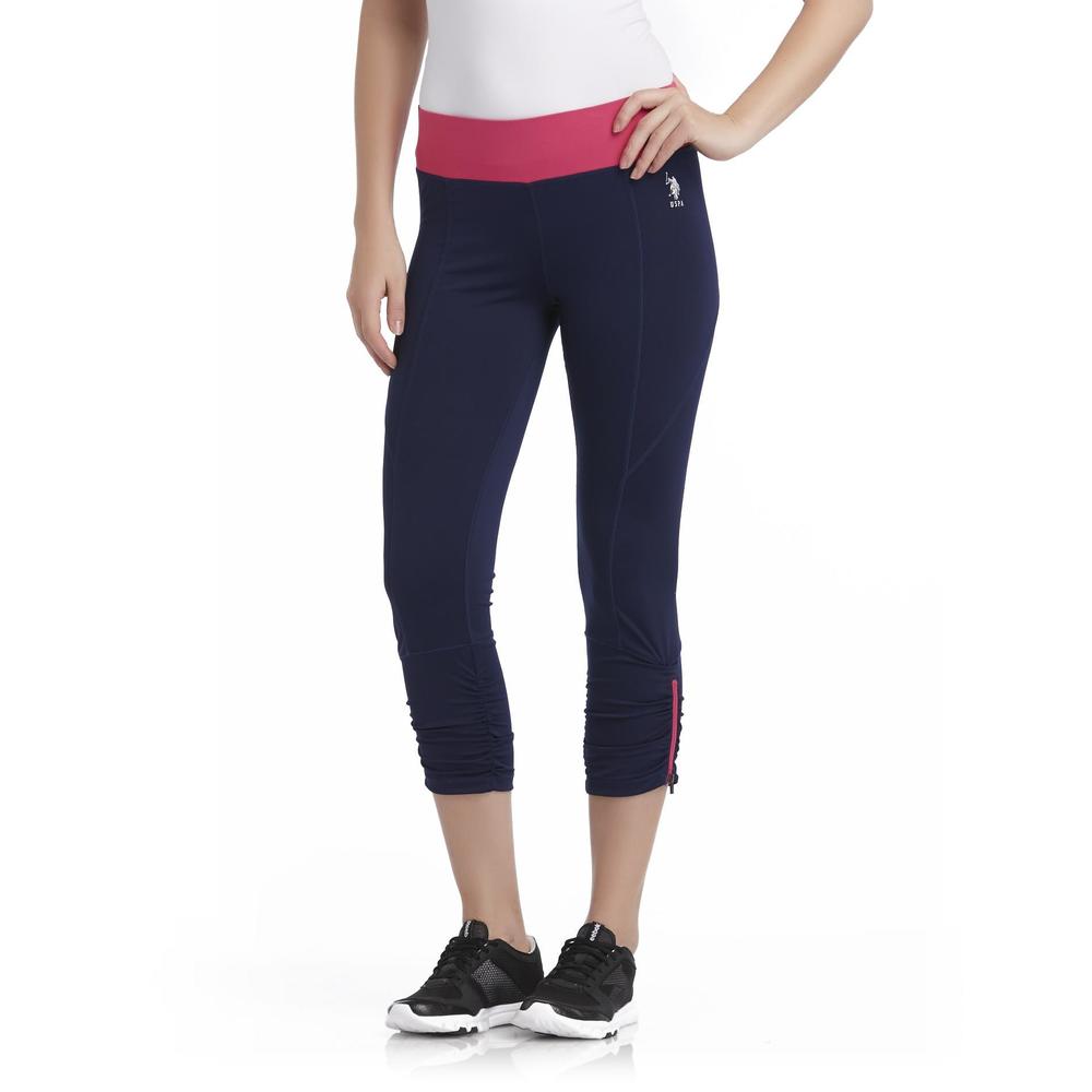 U.S. Polo Assn. Women's Athletic Capri Pants