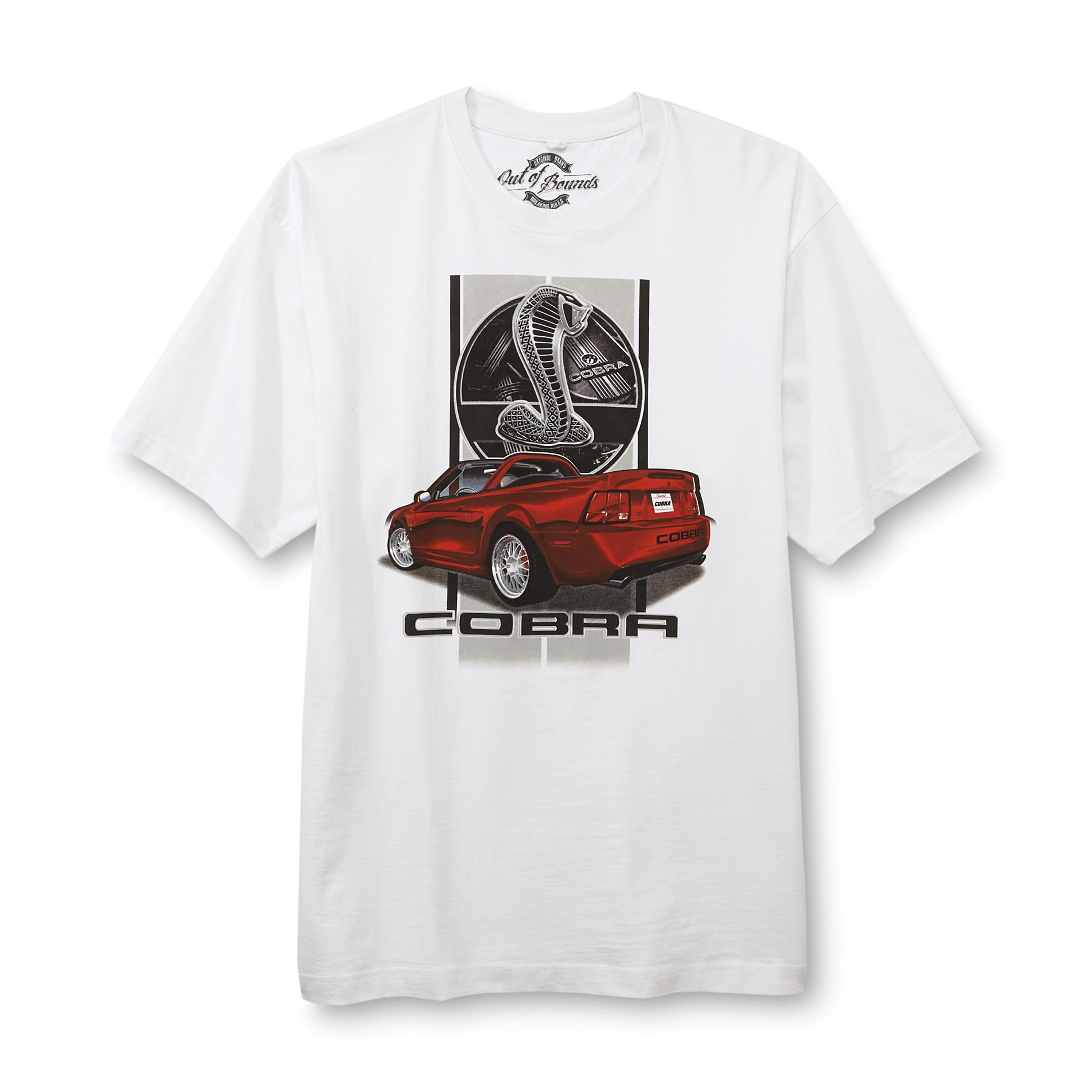 Out of Bounds Men's Graphic T-Shirt - Ford Mustang Cobra
