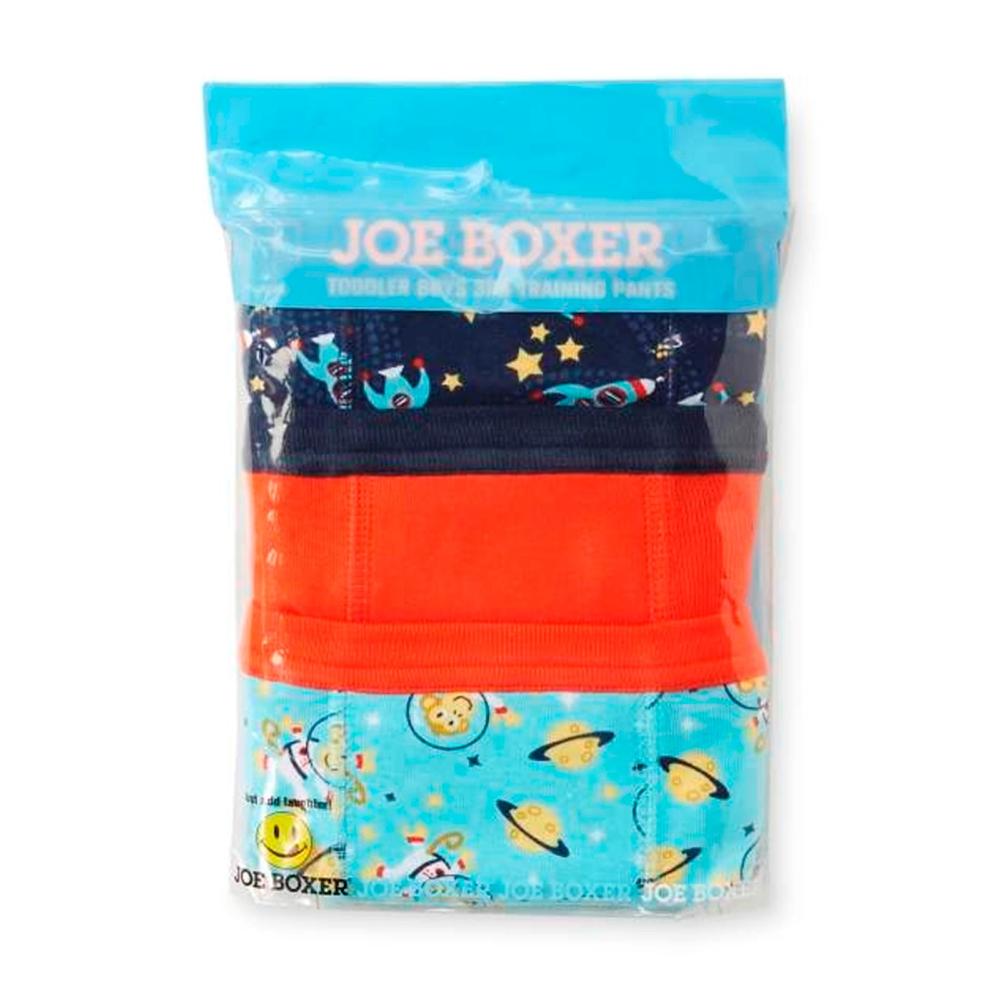 Joe Boxer Toddler Boy's 3-Pairs Training Pants - Multi