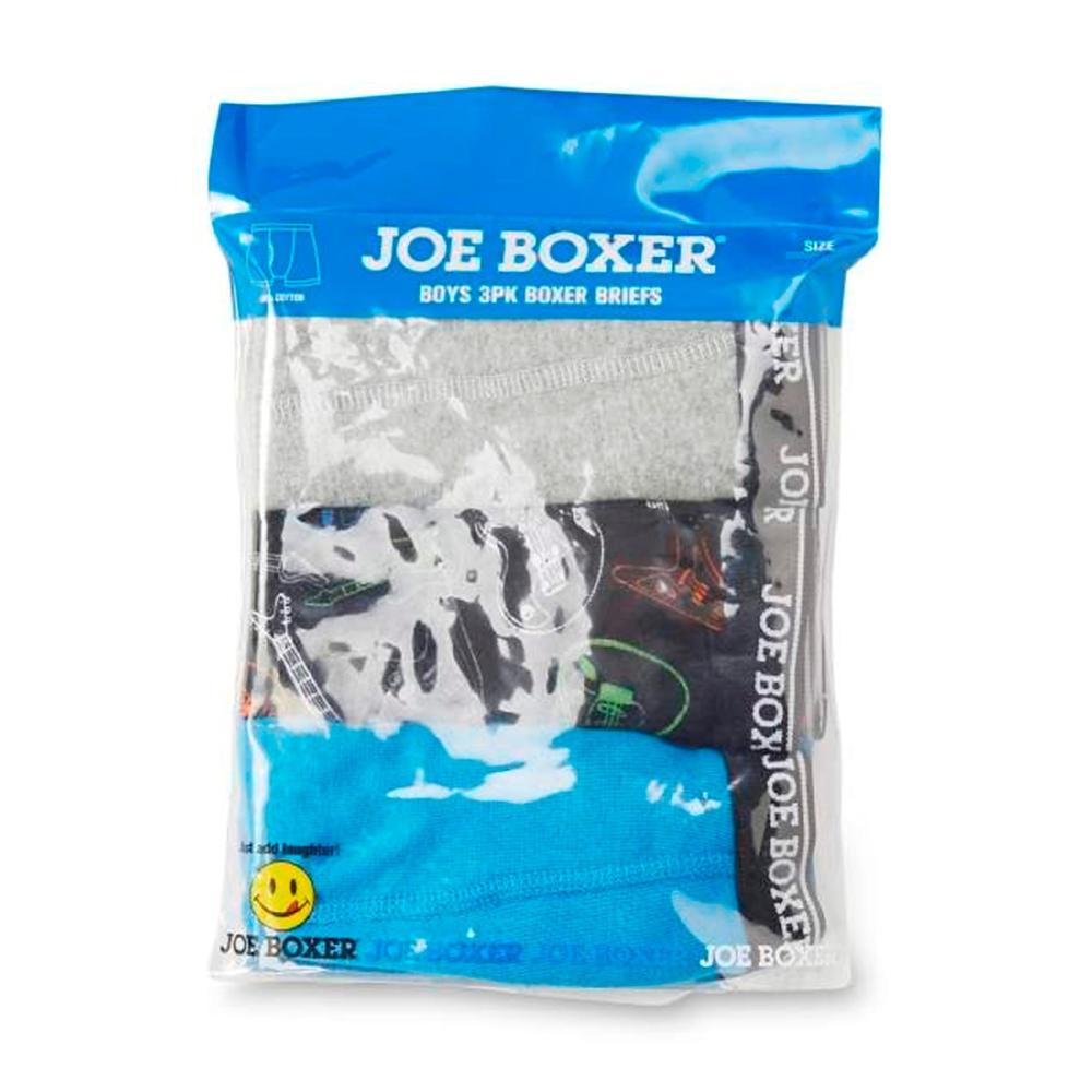 Joe Boxer Boy's 3-Pairs Boxer Briefs - Multi