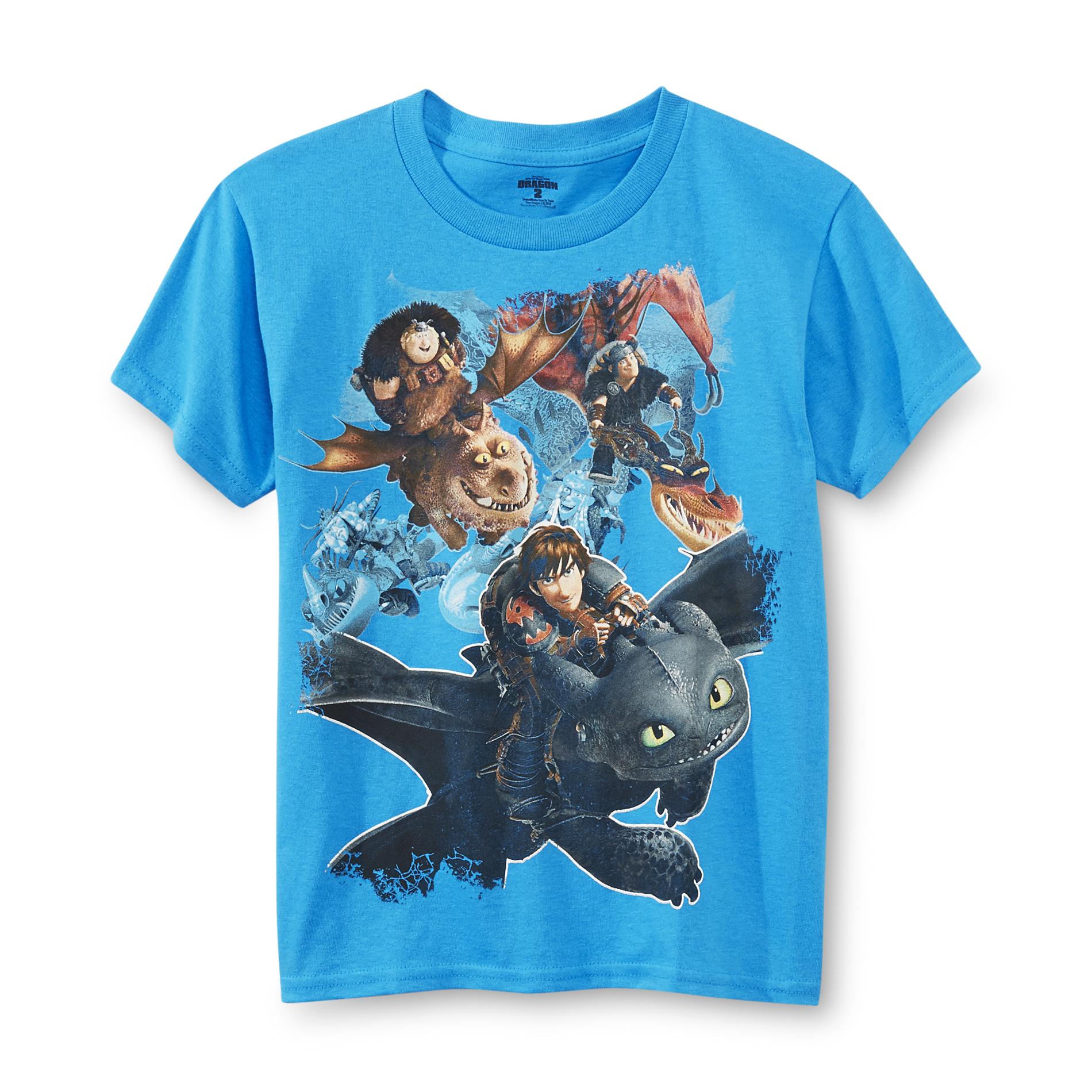 Dreamworks Boy's Graphic T-Shirt - How To Train Your Dragon 2