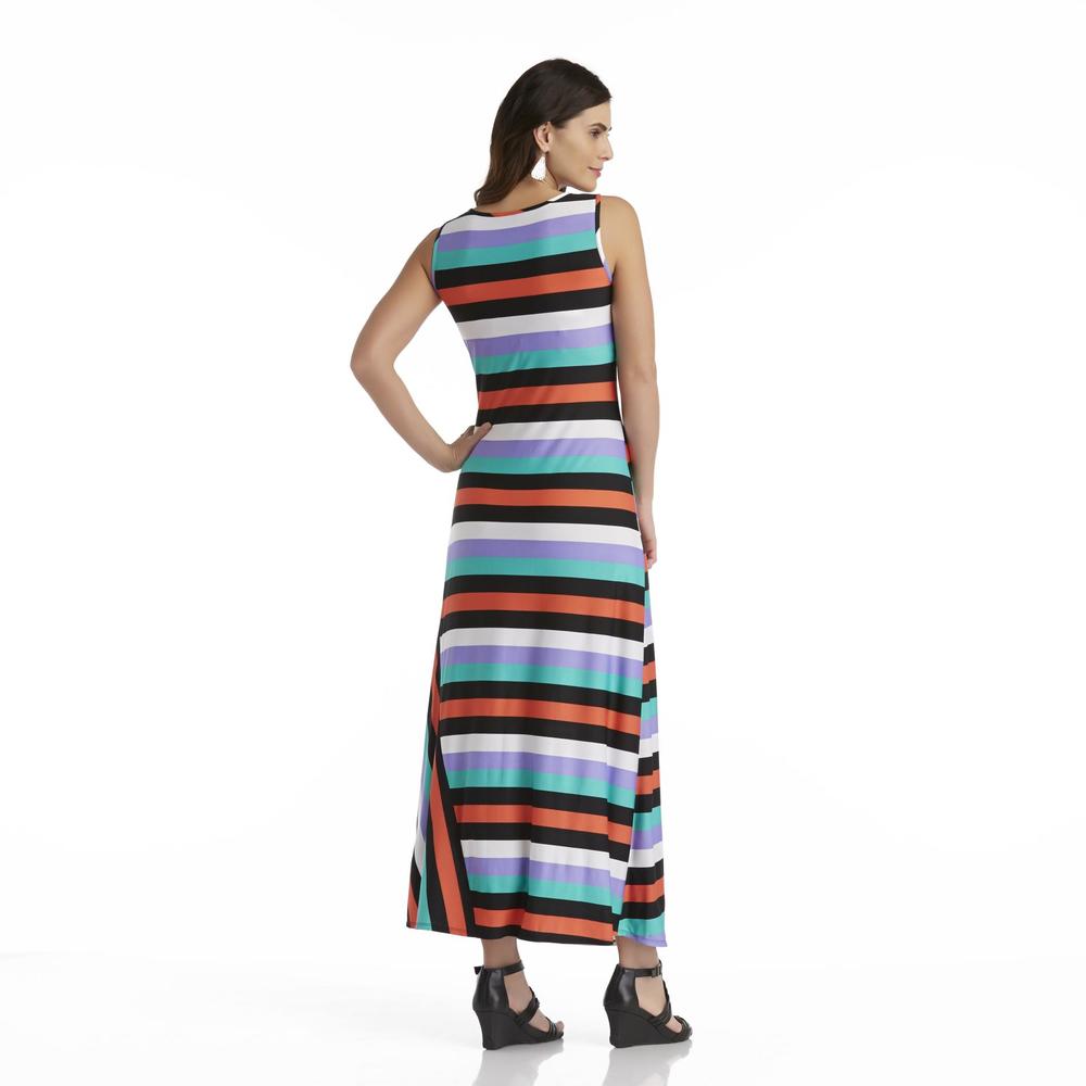 JBS Women's Maxi Dress - Striped