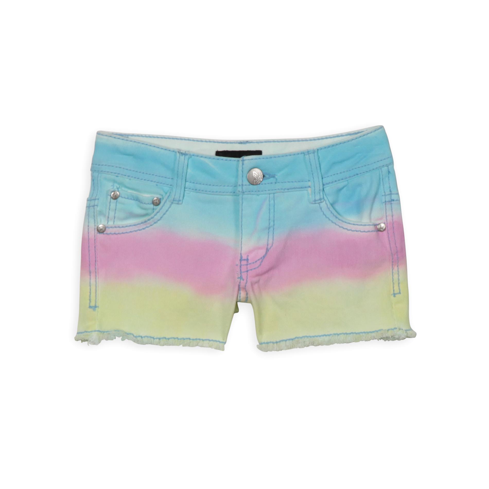 Amy's Closet Girl's Dip-Dye Denim Shorts