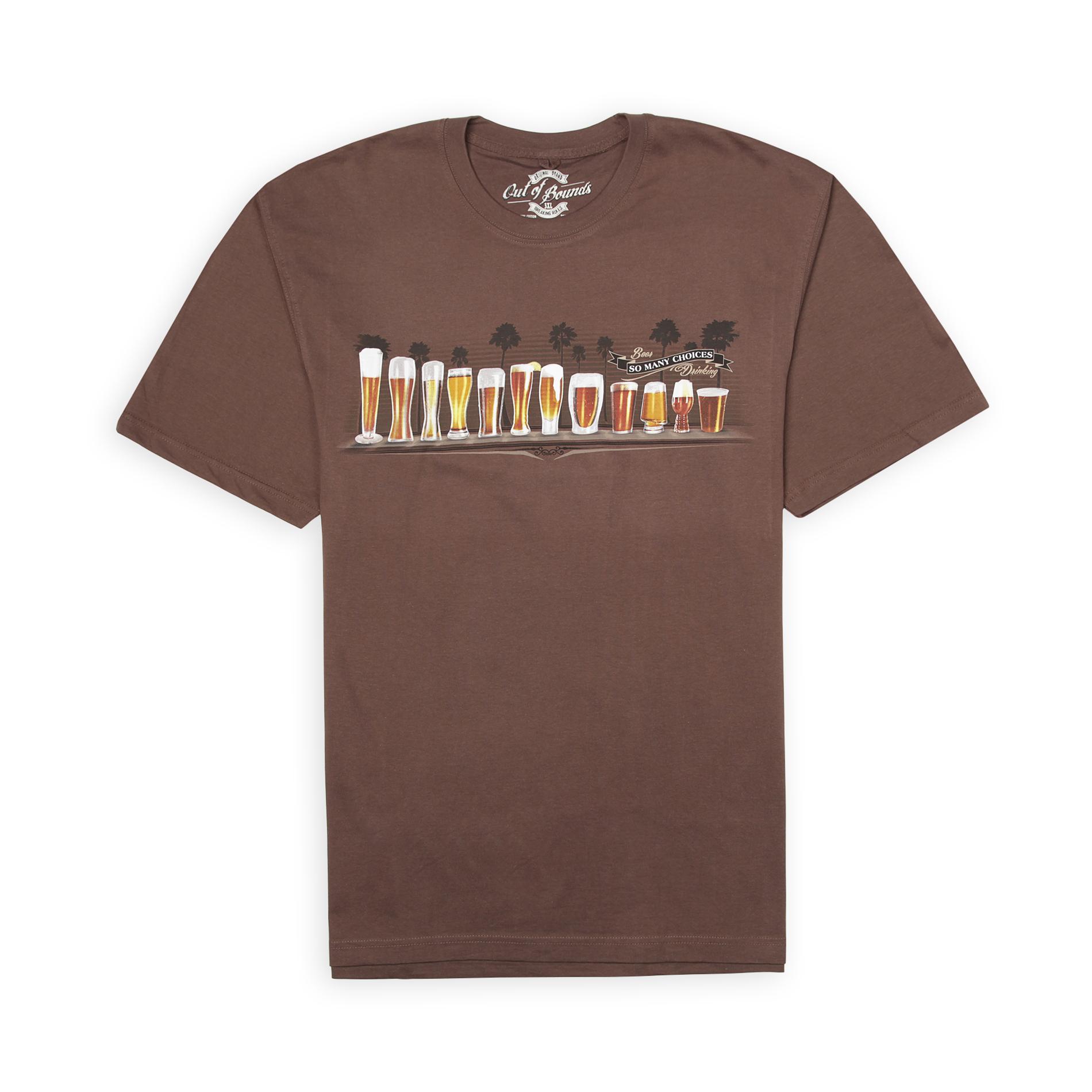 Outdoor Life Men's Big & Tall Graphic T-Shirt - Beer