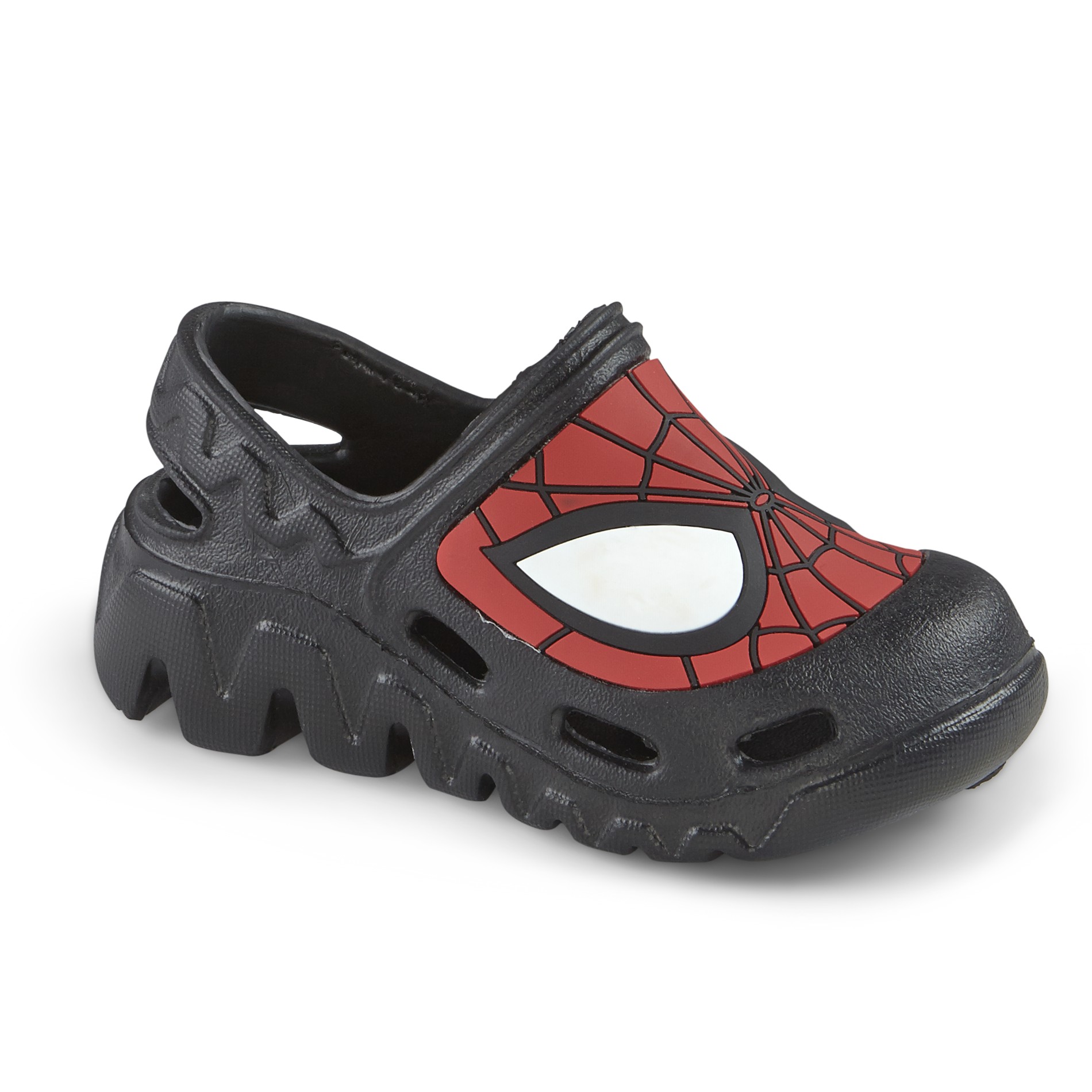 Marvel Spider-Man Toddler Boy's Black PVC Clog