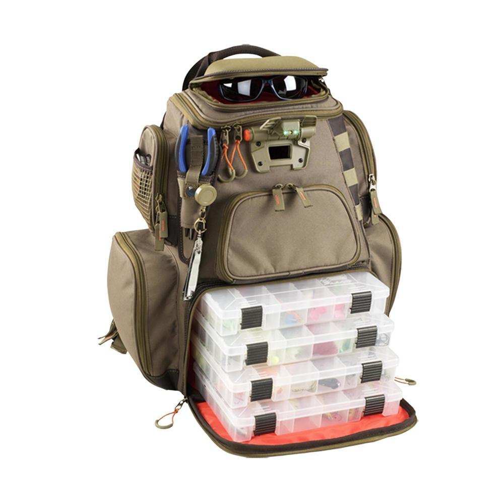 Wild River Tackle Tek Nomad Lighted Backpack 4 Trays