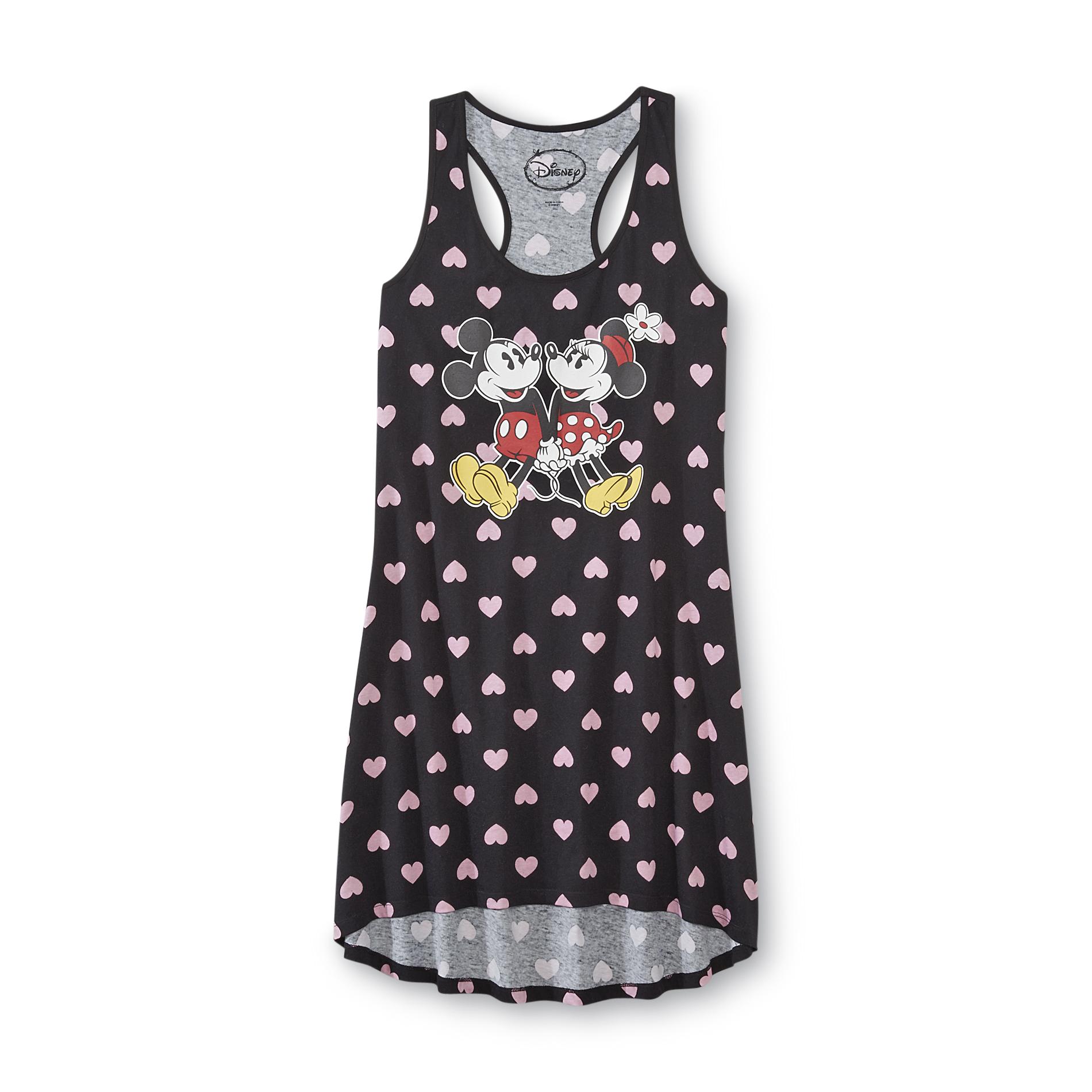 Disney Women's Sleep Shirt - Mickey Mouse & Minnie Mouse