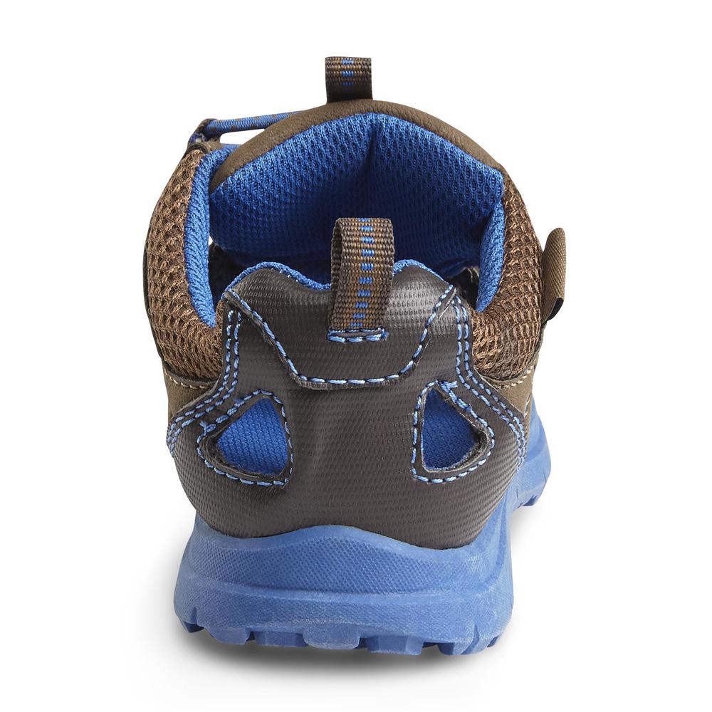 OshKosh Toddler Boy's Nebula Brown/Blue Sport Sandal