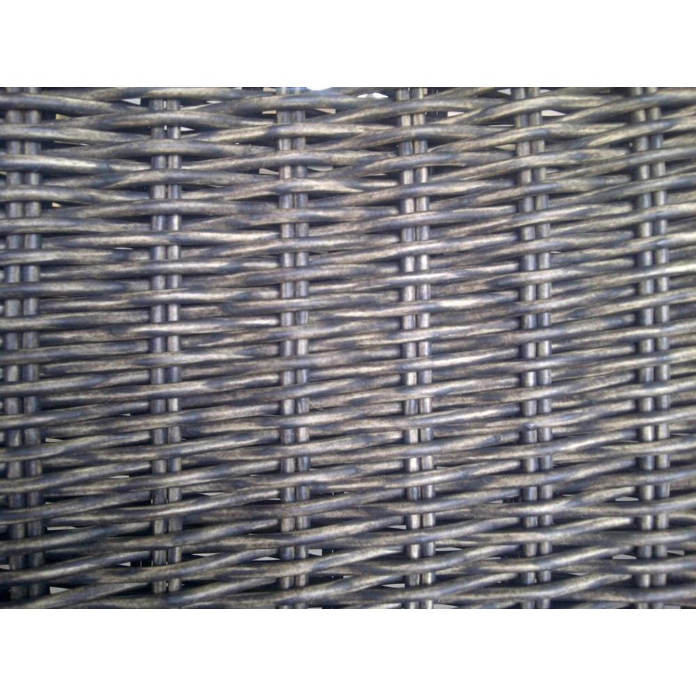 Amazonia Dodge 11 Piece Eucalyptus/Synthetic Wicker Extendable