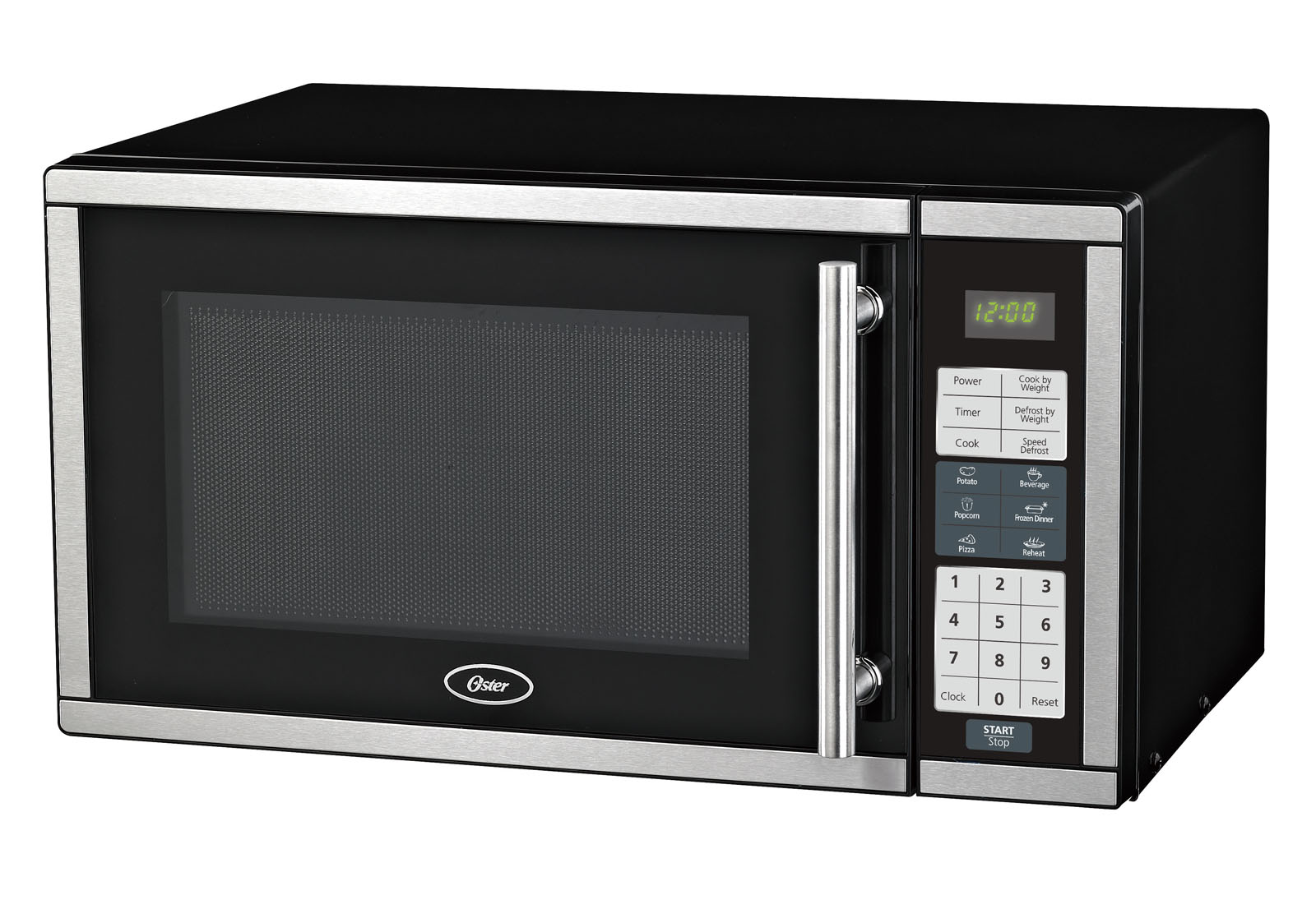 Oster Ogb7901 0 9 Cu Ft Digital Countertop Microwave Oven Black