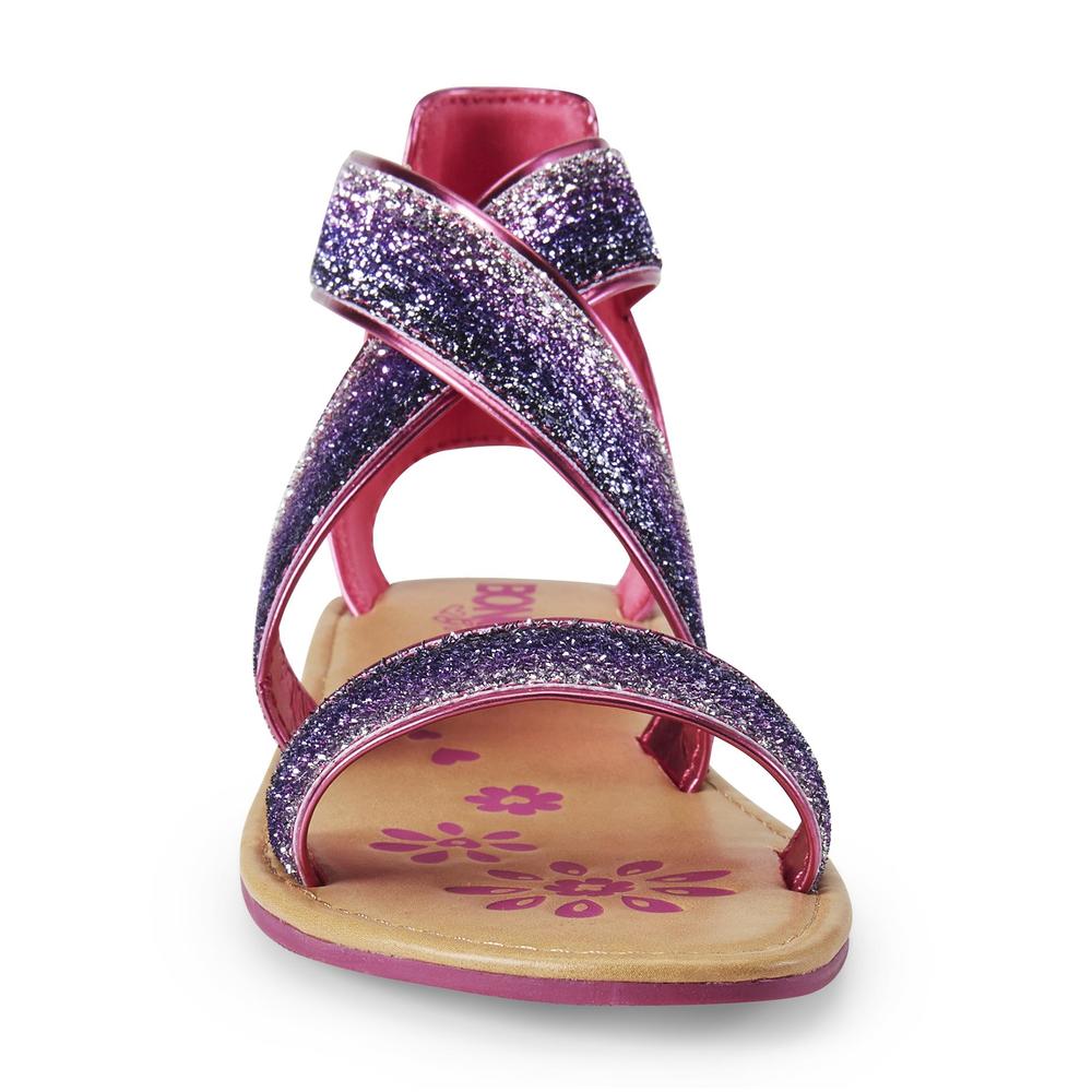 Bongo Girl's Astro Purple/Pink Gladiator Sandal