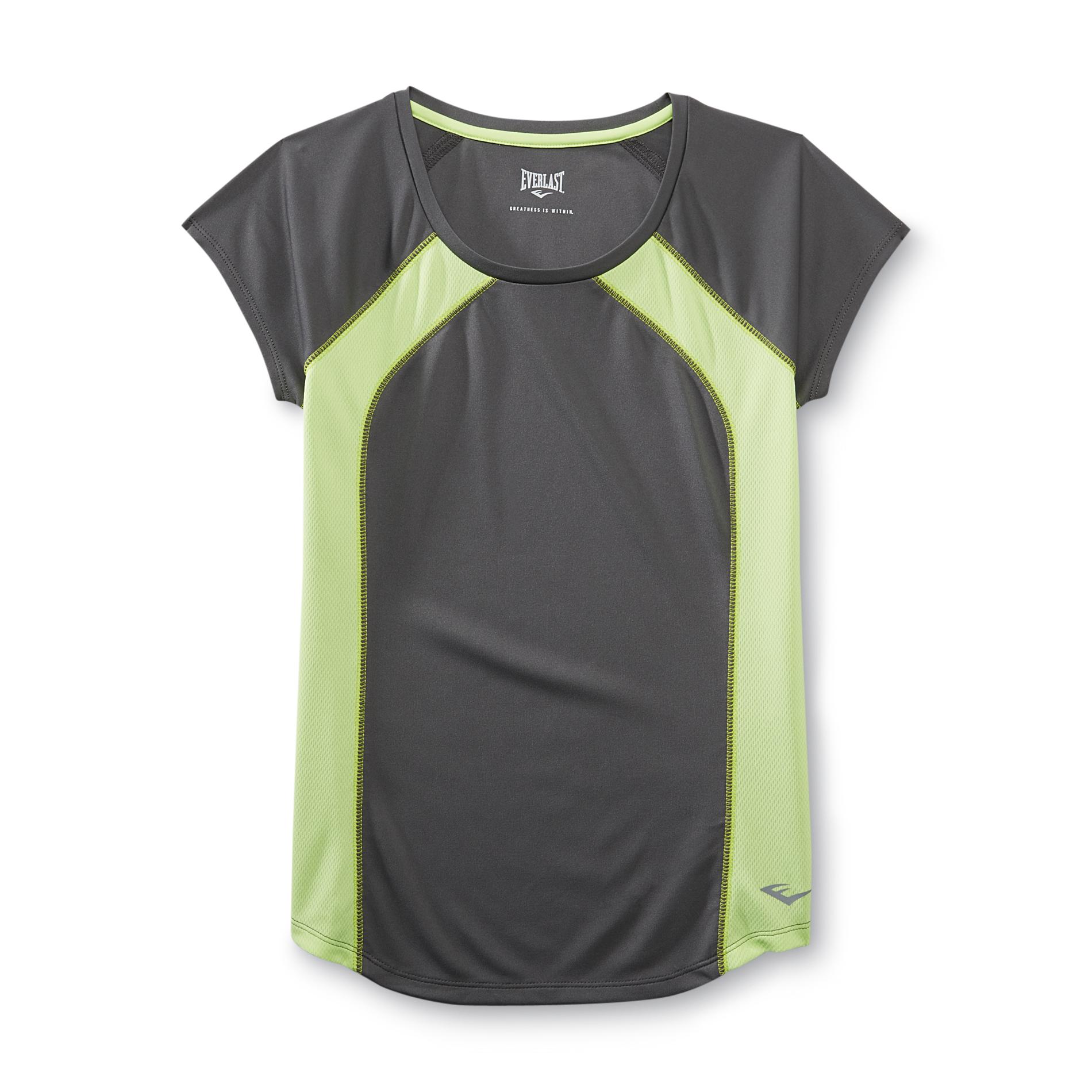 Everlast&reg; Girl's Athletic T-Shirt - Colorblock
