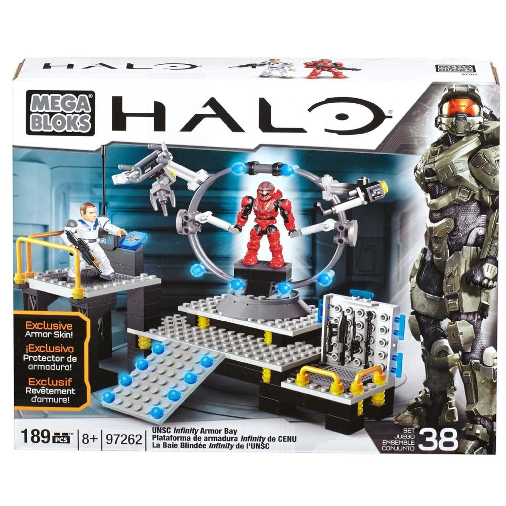 Mega Bloks Halo UNSC Infinity Armor Bay