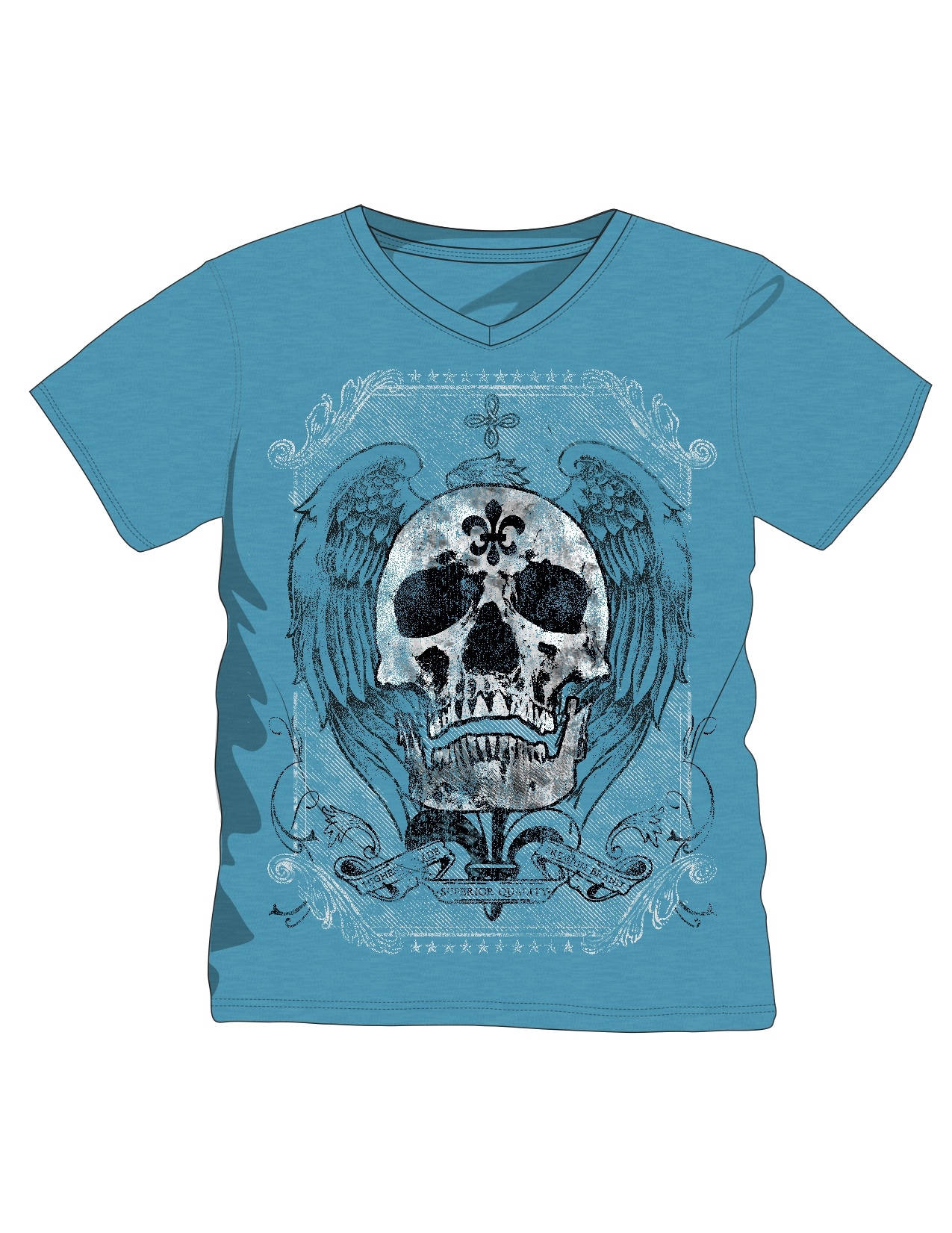 SK2 Boy's Graphic T-Shirt - Skull