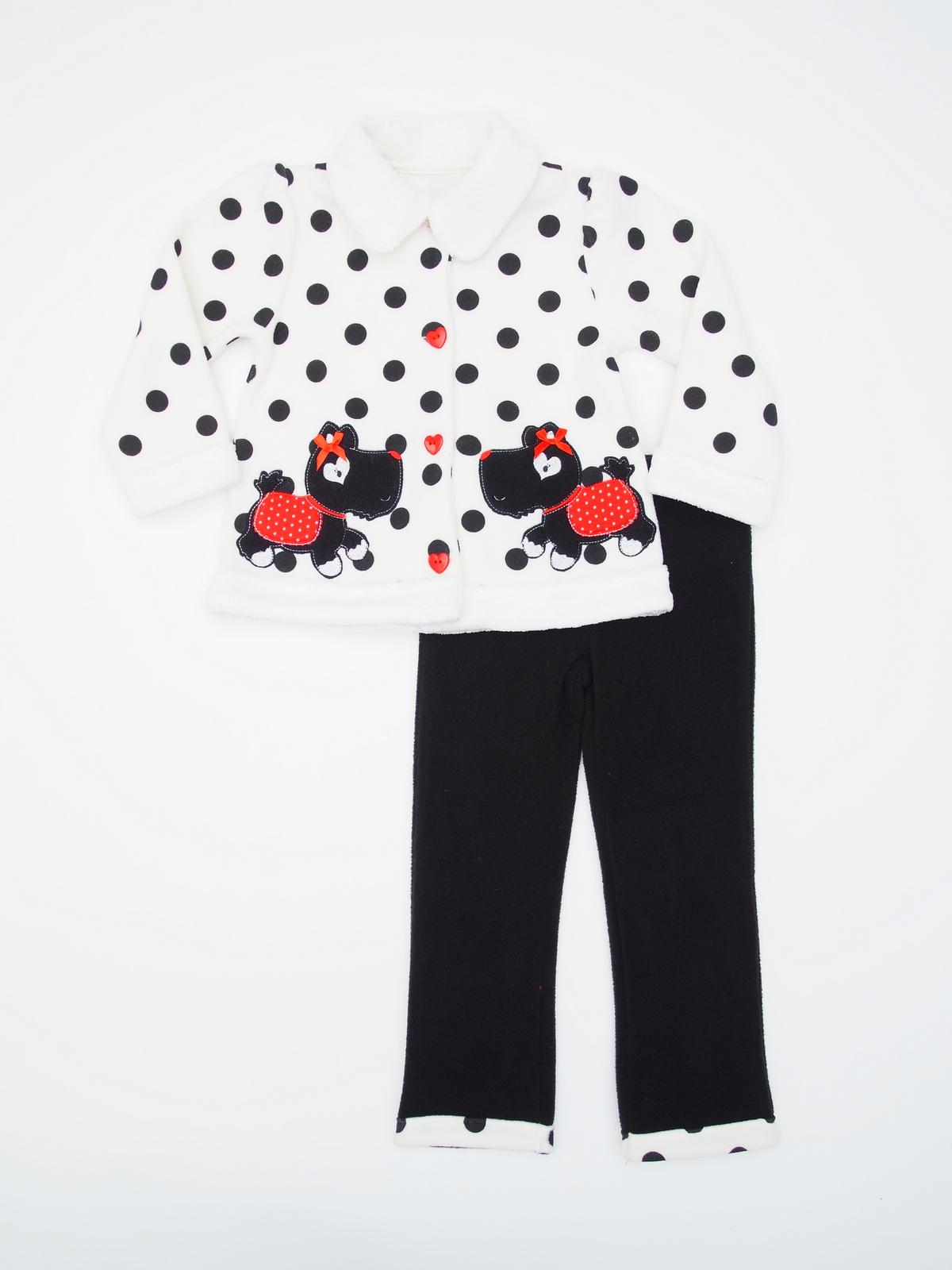 Young Hearts Infant & Toddler Girl's Jacket & Pants - Scottie Dogs