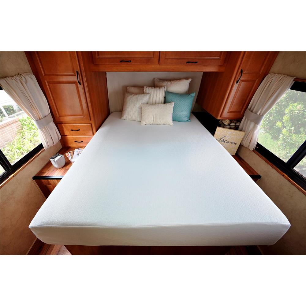 Night Therapy  8&#8221; Memory Foam RV Mattress Only, Short Queen