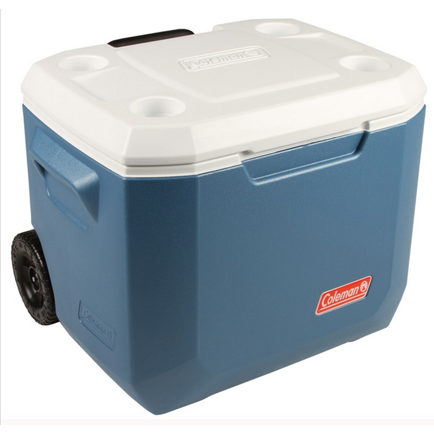 white coleman cooler